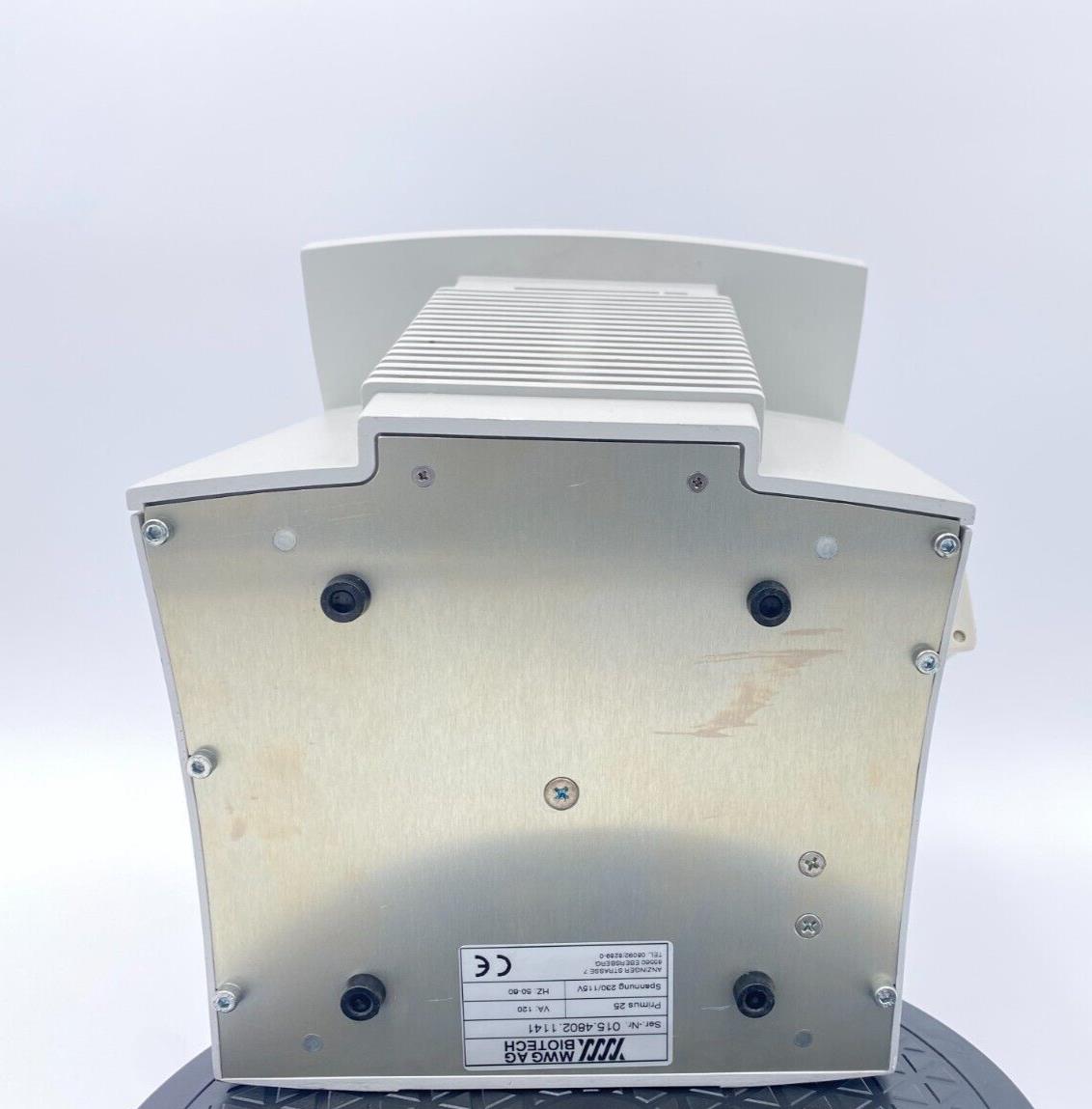 MWG-Biotech Primus 25 Thermal Cycler – Replace Clock Battery Error