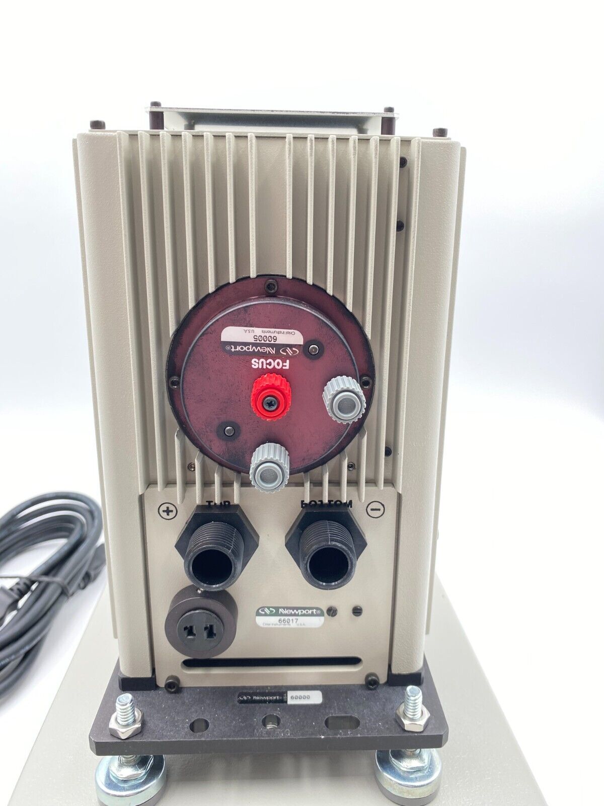 Newport Oriel Xe Flash Lamp Power Supply 68826 & Lamp 66017