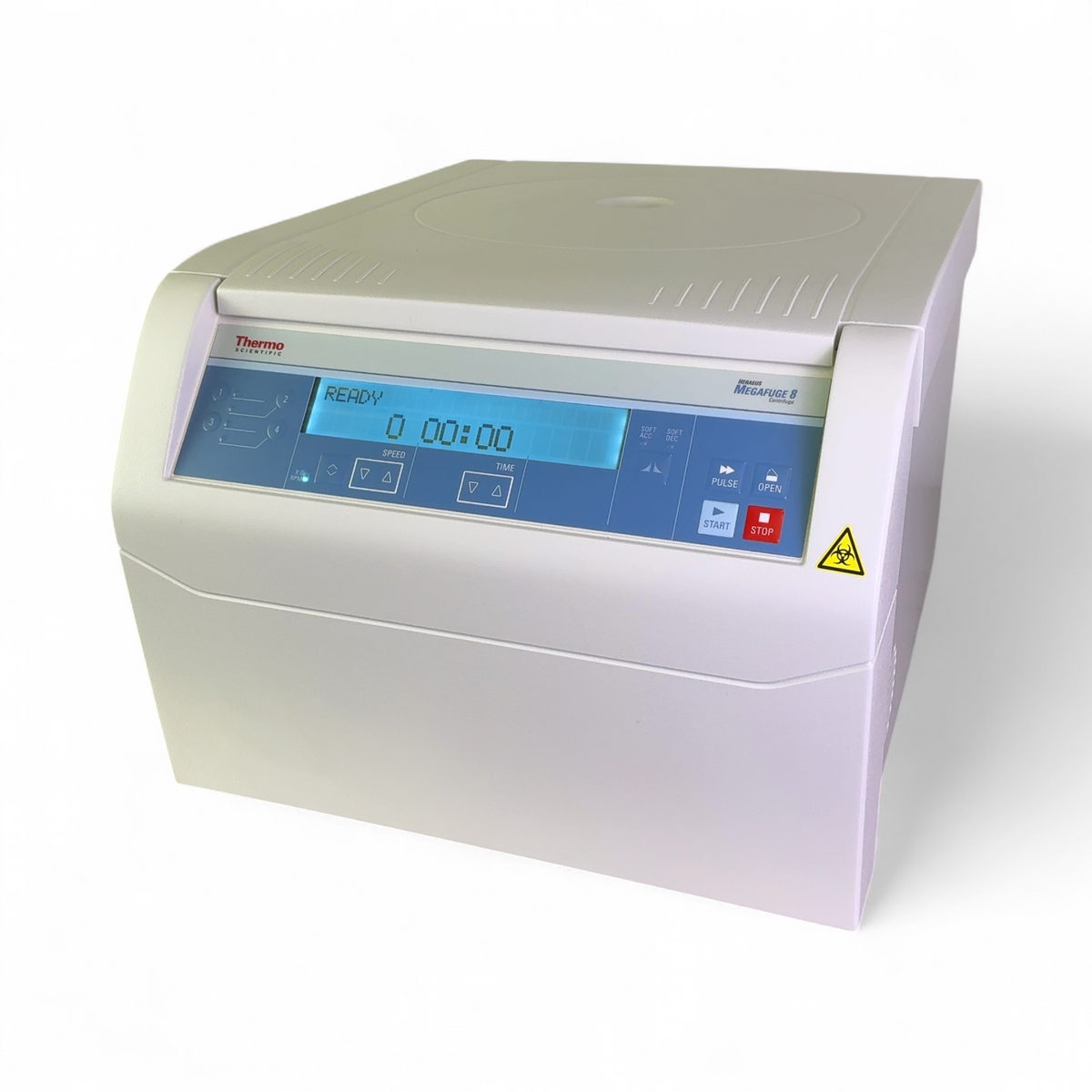 Thermo Scientific Heraeus Megafuge 8 Centrifuge 75007210 w M-10 Swinging Bucket Rotor | Mr. Scientific
