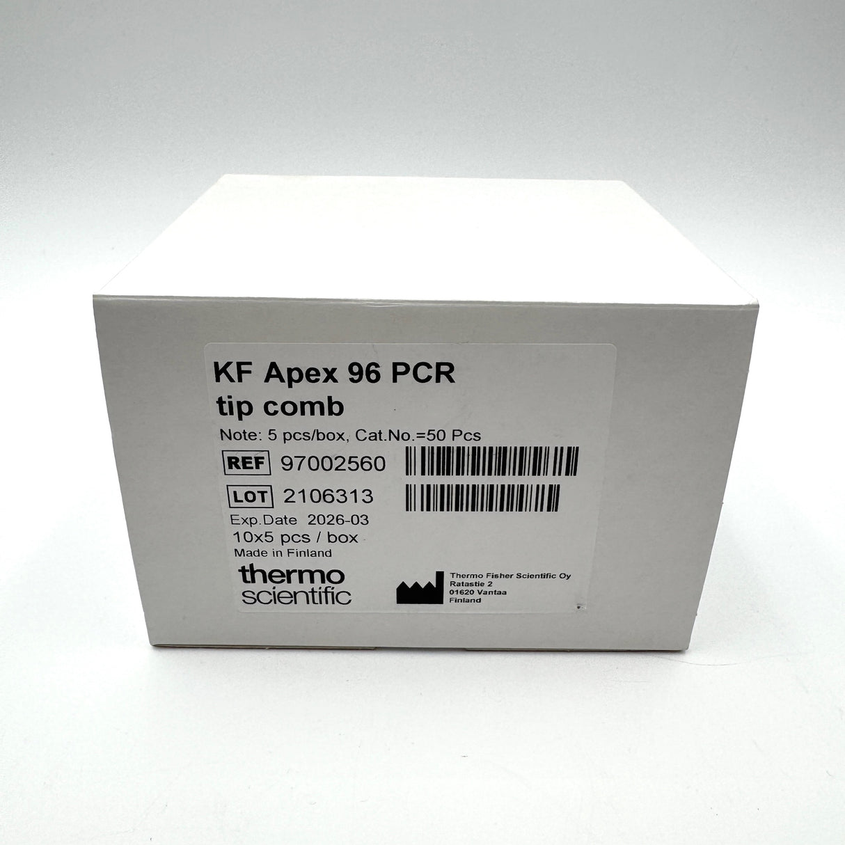 (5 PCS) KingFisher 96 Tip PCR Comb 97002560 EXP 2026-03