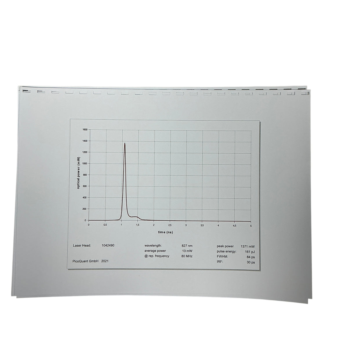 PicoQuant LDH-P-C-830M Picosecond Laser Diode Head - New Open Box