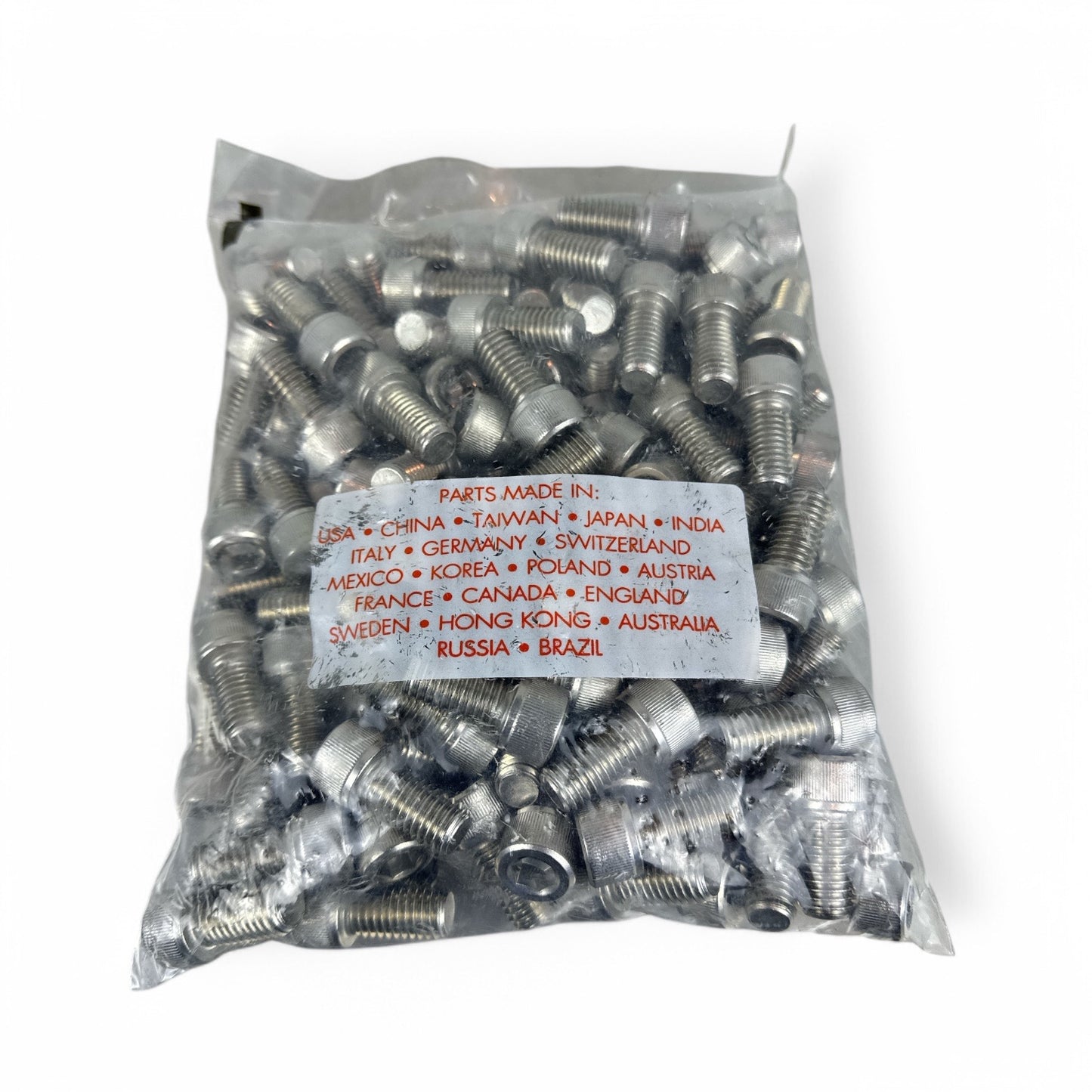 Lot 125 Olander 1/2"-13 x 1" Socket Head Cap Screws – Stainless Steel, RoHS, New