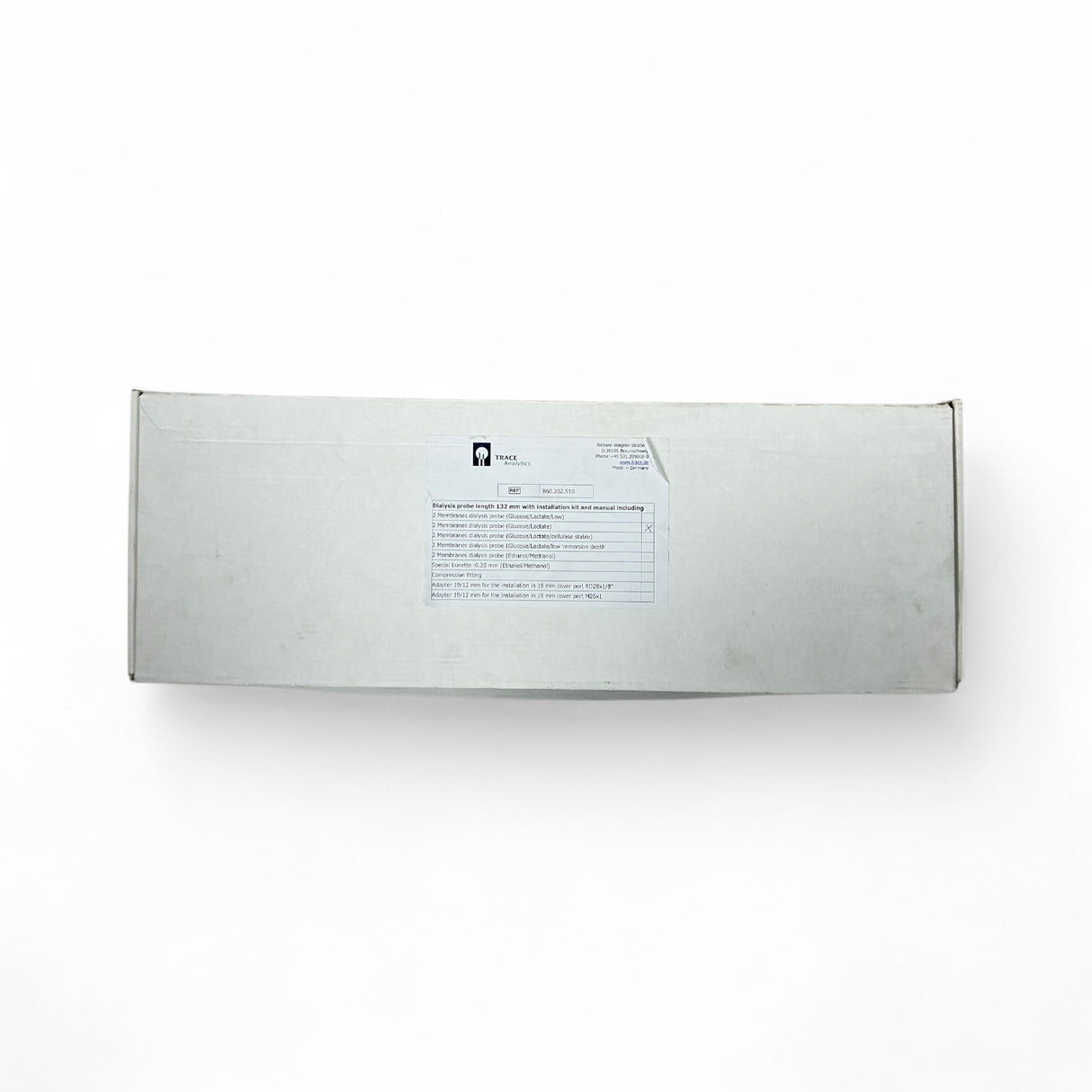 Trace Analytics Dialysis Probe 860.202.510 132mm