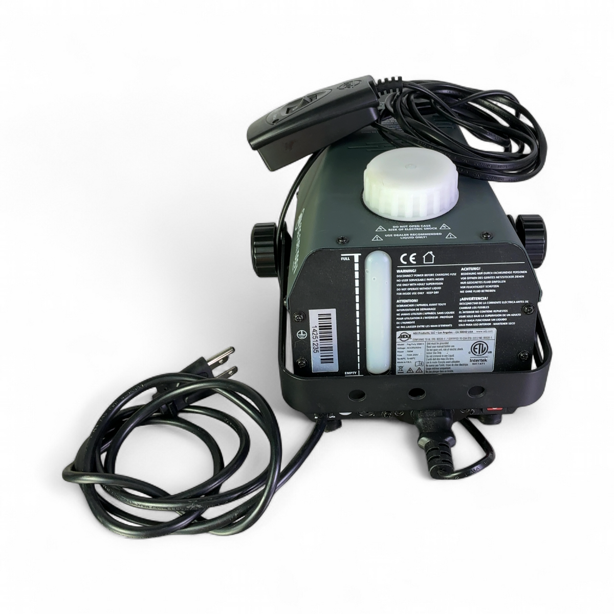 ADJ Intertek Fog Fury 1000 II Miniature Fog Machine | Order Direct and Save - Image 2