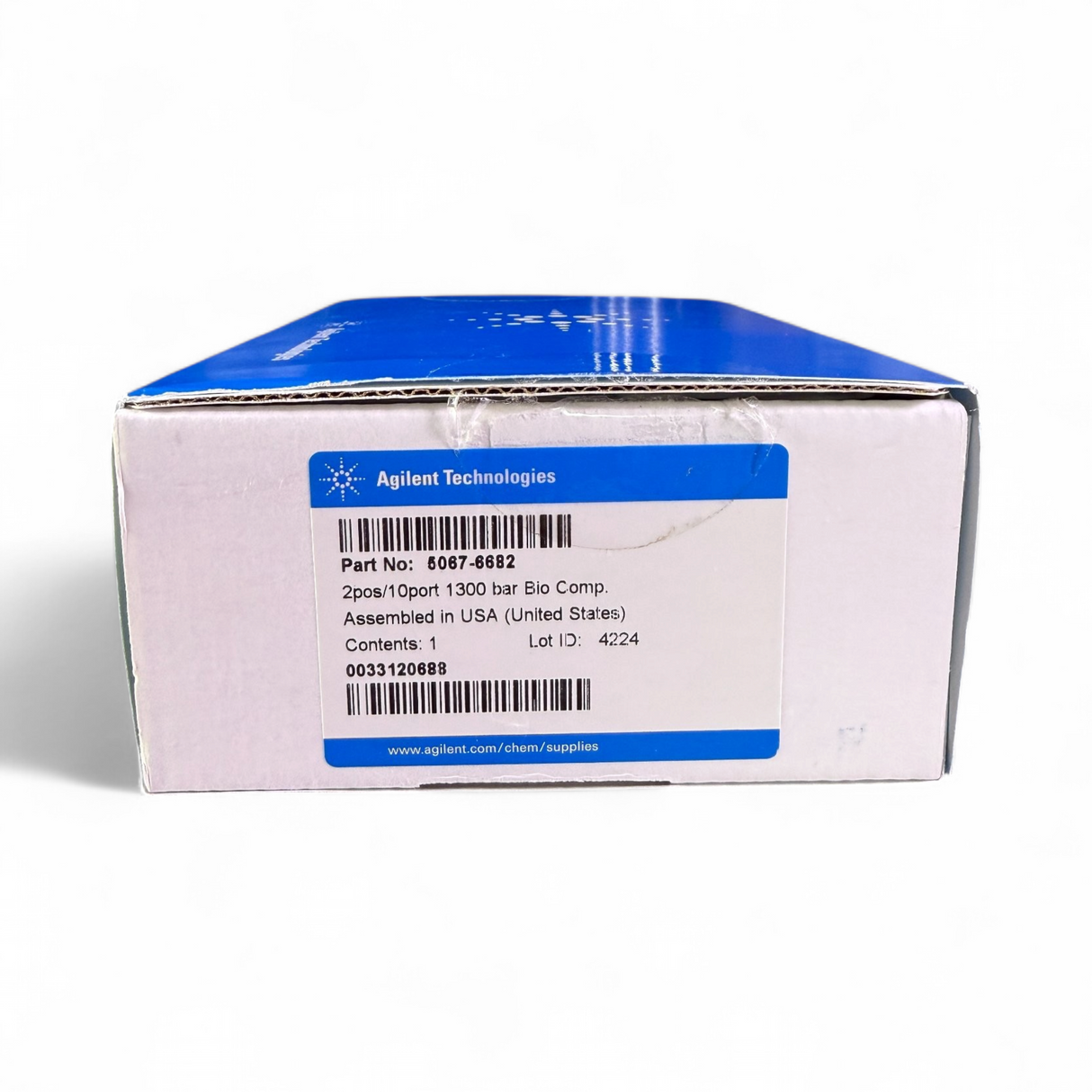 Agilent 2 Position 10-Port 1300 Bar Bio Compatible Valve 5067-6682 - New - Image 1