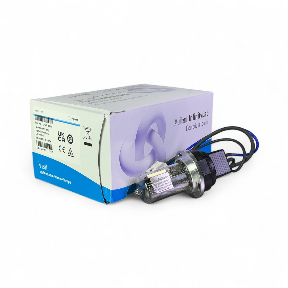 Agilent 2140-0820 InfinityLab Deuterium Lamp USED (Best Offer!) | Mr. Scientific - Image 1
