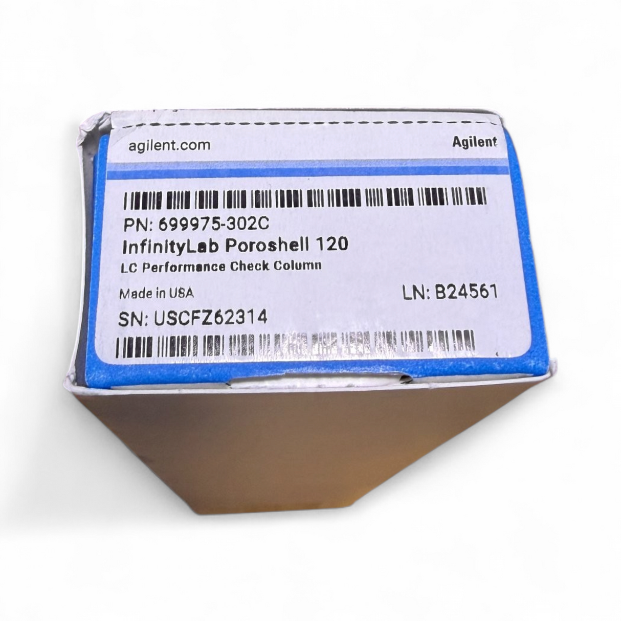 Agilent InfinityLab Poroshell 120 LC Performance Check Column 699975-302C - New - Image 2