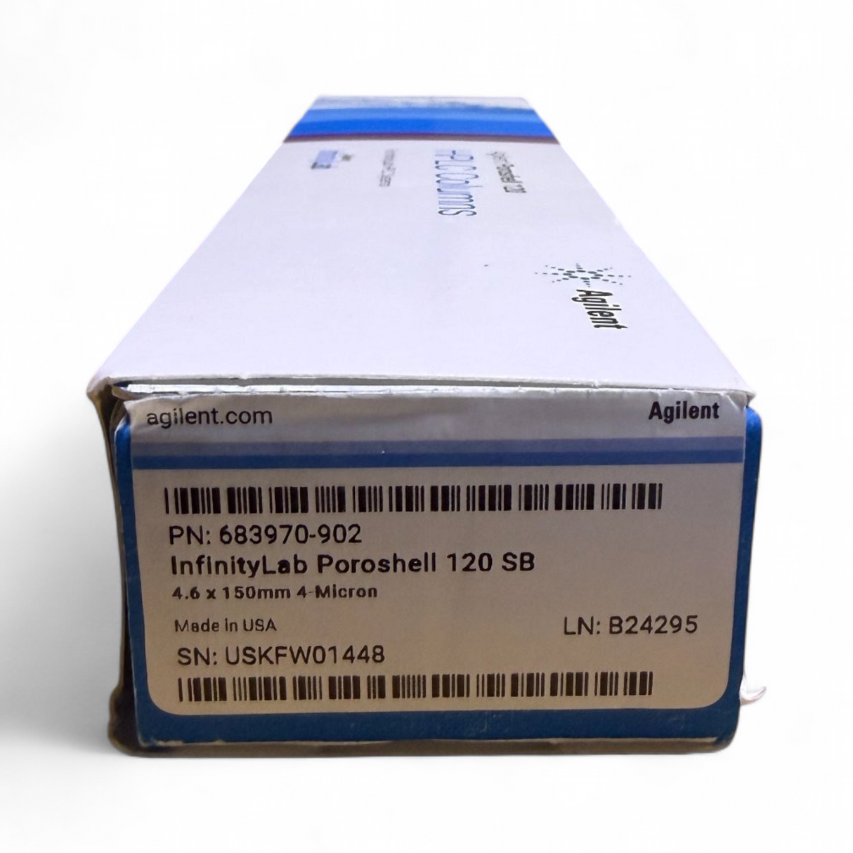 Agilent InfinityLab Poroshell 120 SB 4.6 x 150mm 4-Micron HPLC 683970-902 - New - Image 2