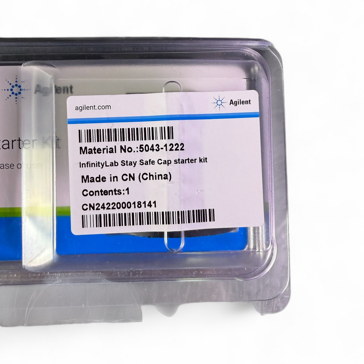Agilent InfinityLab Stay Safe Cap Starter Kit 5043-1222 - New - Image 3
