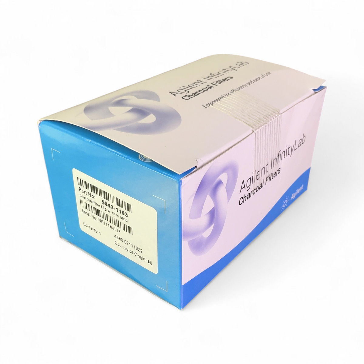 Agilent InfinityLab Stay Safe Charcoal Filter with Time Strip, 58g, GL14 Thread | Mr. Scientific - Image 8