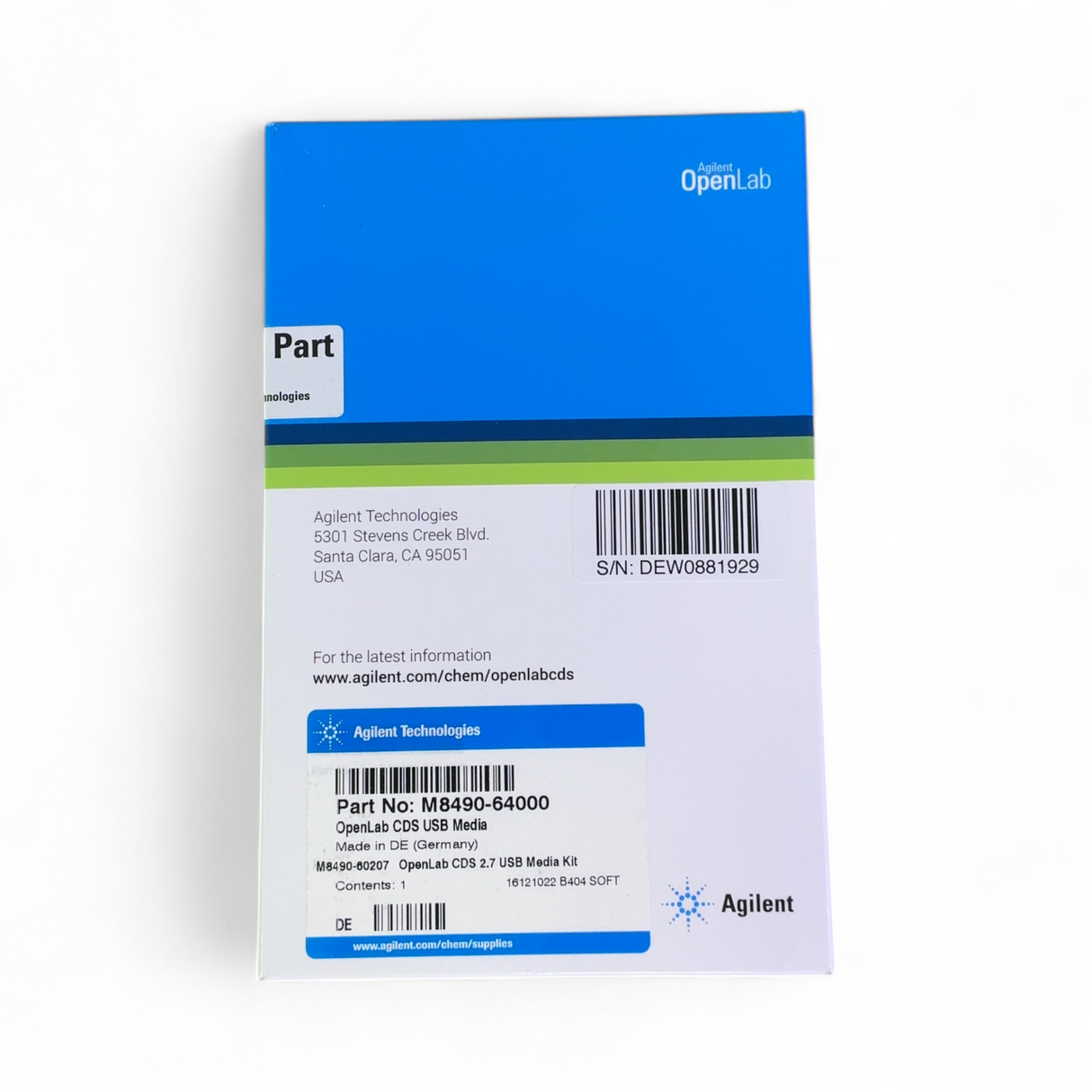 Agilent M8490-64000 OpenLab CDS USB Media Kid New Open Box | Safe & Secure Shipping - Image 5