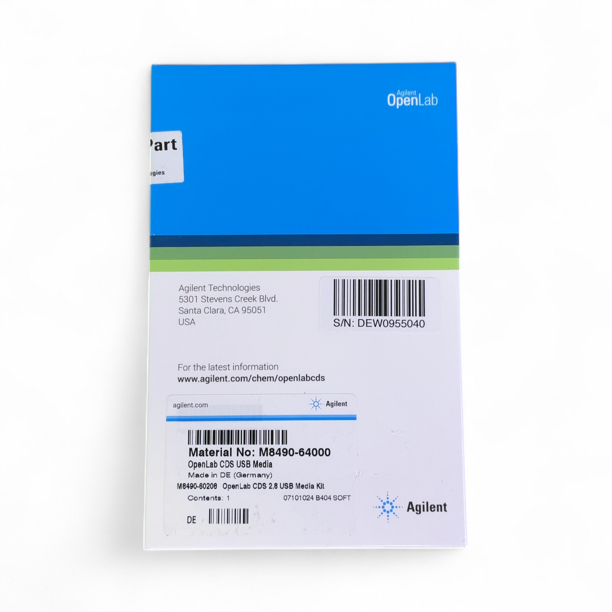 Agilent M8490-64000 OpenLab CDS USB Media Software Kit NEW (Best Offer!) | Order Direct and Save - Image 7