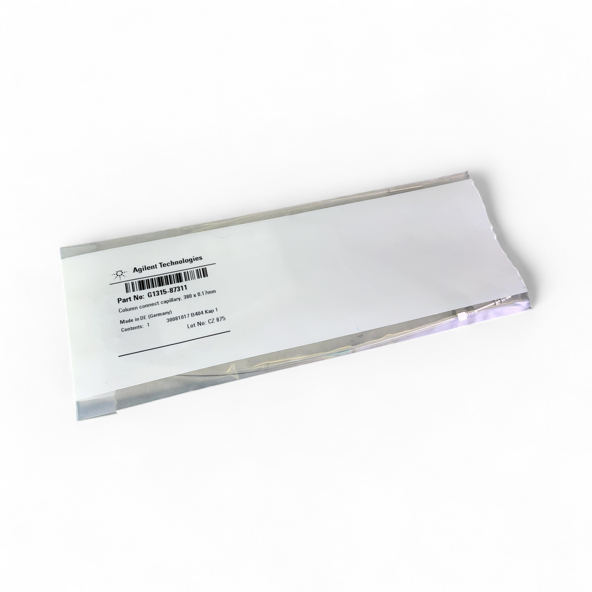 Agilent Technologies Column Connect Capillary, 380x0.17mm G1315-87311 | Mr. Scientific - Image 1