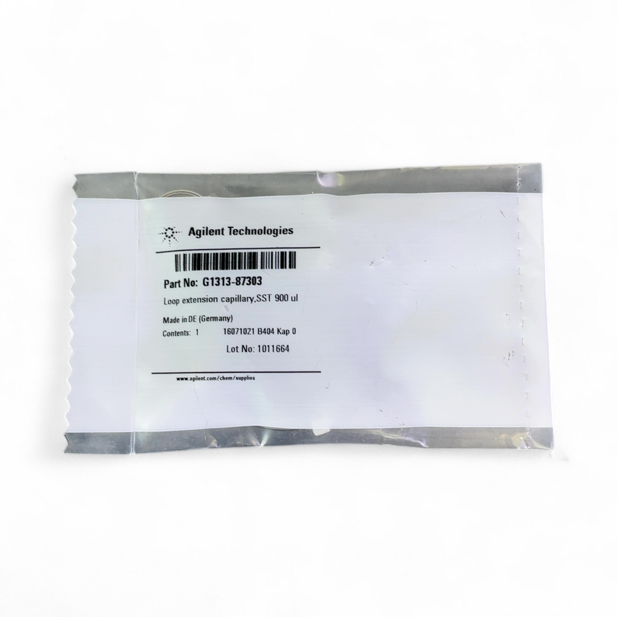 Agilent Technologies G1313-87303 SST 900uL Loop Extension Capillary NEW | Order Direct and Save - Image 1