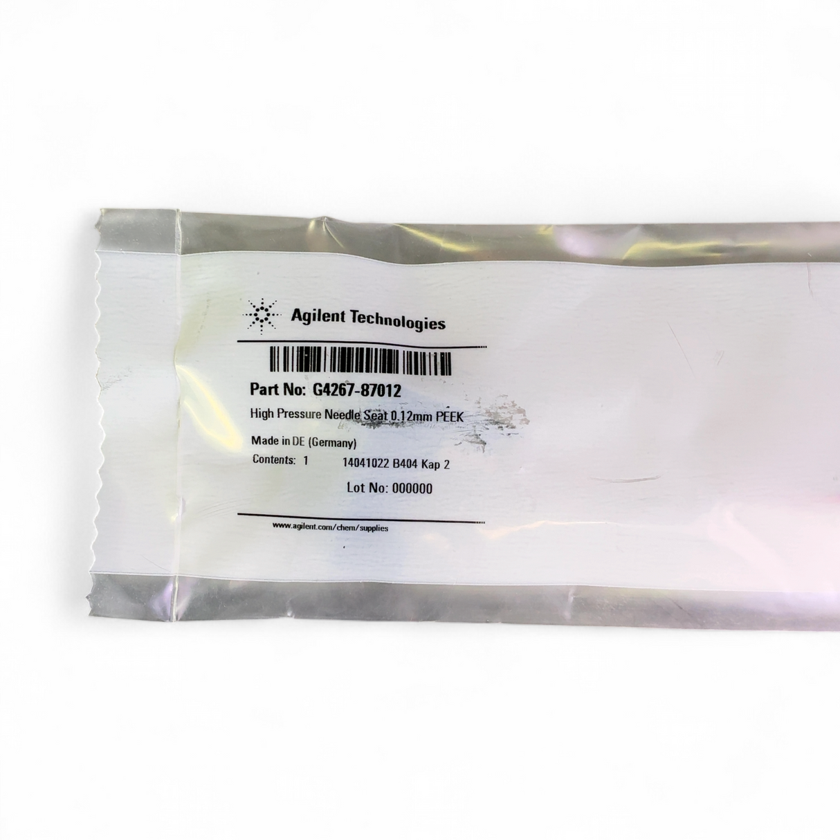 Agilent Technologies G4267-87012 PEEK High Pressure Auto Sampler Seat 0.12mm | Safe & Secure Shipping - Image 2