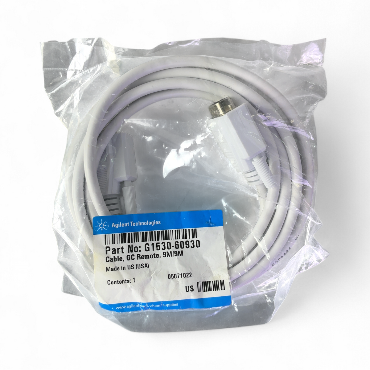 Agilent Technologies GC APG Remote Interface Cable 9M/9M G1530-60930 - 3x Units - Image 3