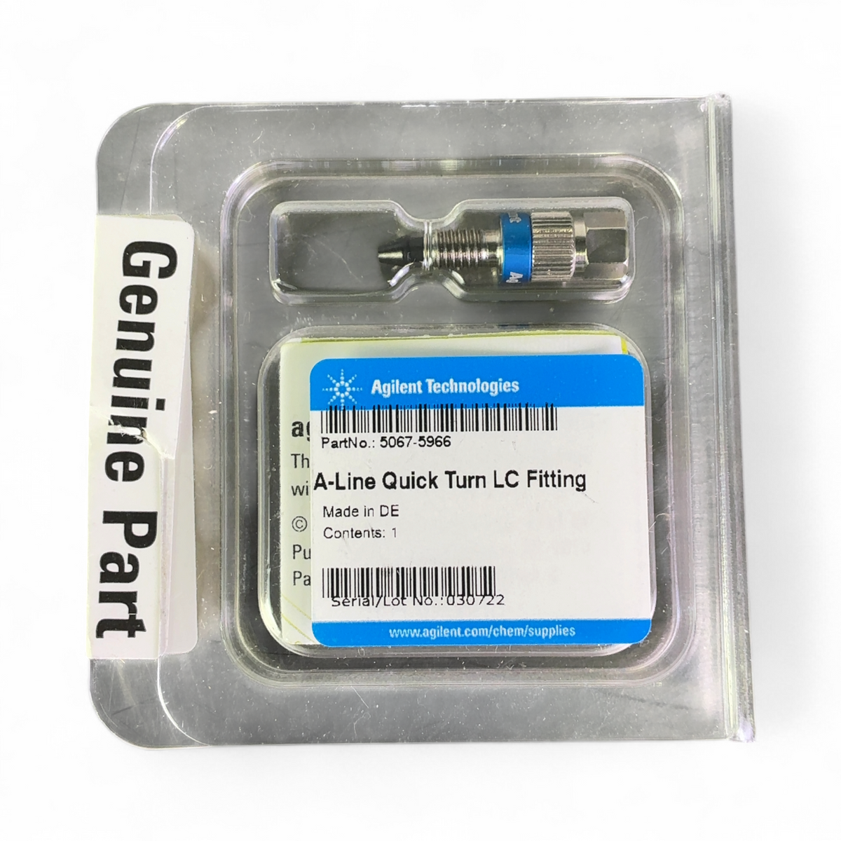 Agilent Technologies HPLC A-Line Quick Turn LC Fitting 5067-5966 - Lot of 3x - See Desc | Mr. Scientific - Image 9