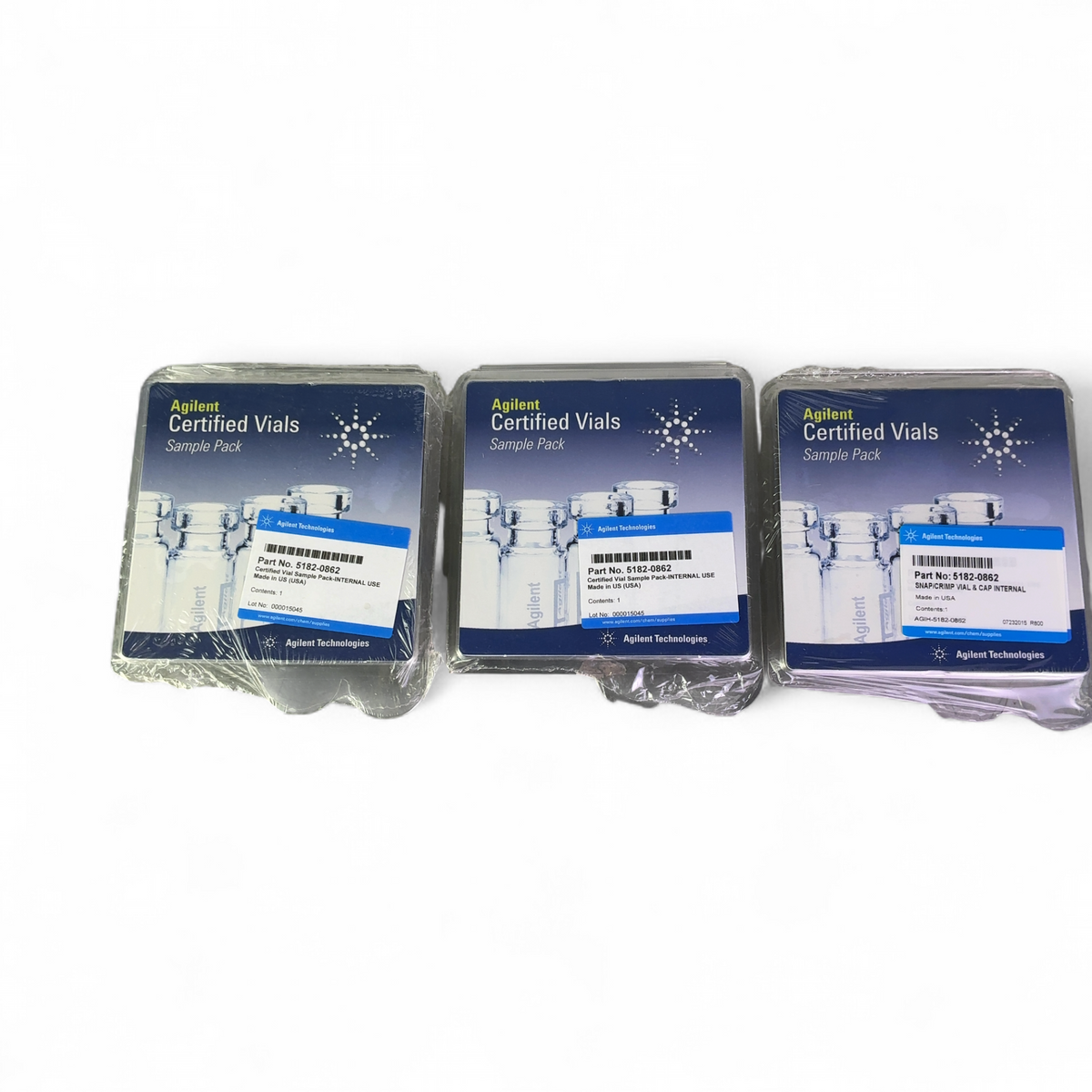 Agilent, Thermo Scientific Sample Vial Kits; Snap/Crimp & SureStop 5182-0862, 07673-80090 | Ships Fast from Mr. Scientific - Image 3
