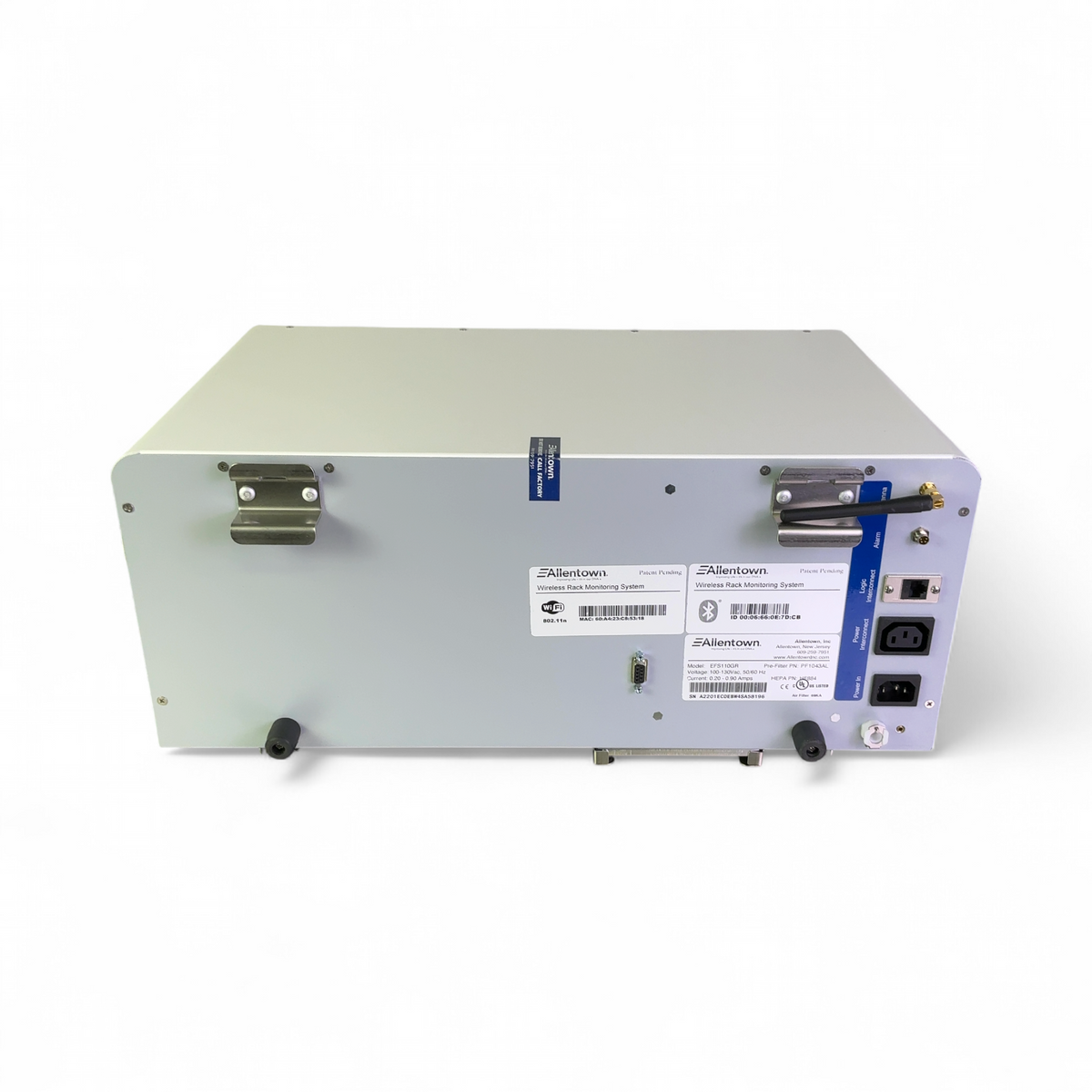 Allentown EcoFlo Wireless Rack Monitoring System Blower EFS110-GRPO - NEW (BO!) | Safe & Secure Shipping - Image 9