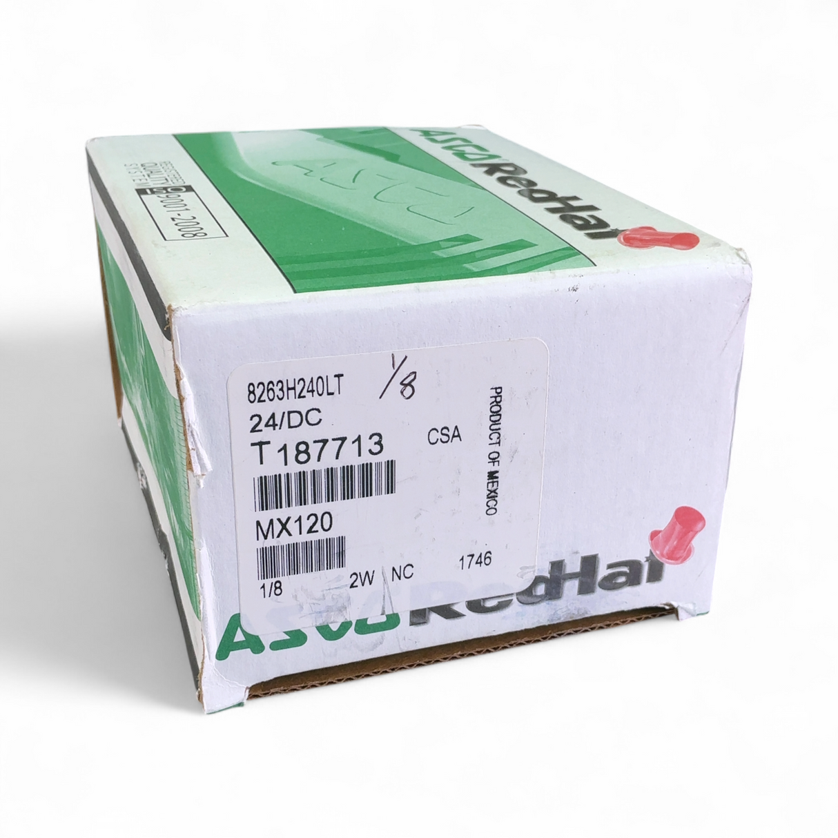 ASCO 2-Way Direct Acting Cryogenic Solenoid Valve 8263H240LT 24/DC (BO!) | Ships Fast from Mr. Scientific - Image 1