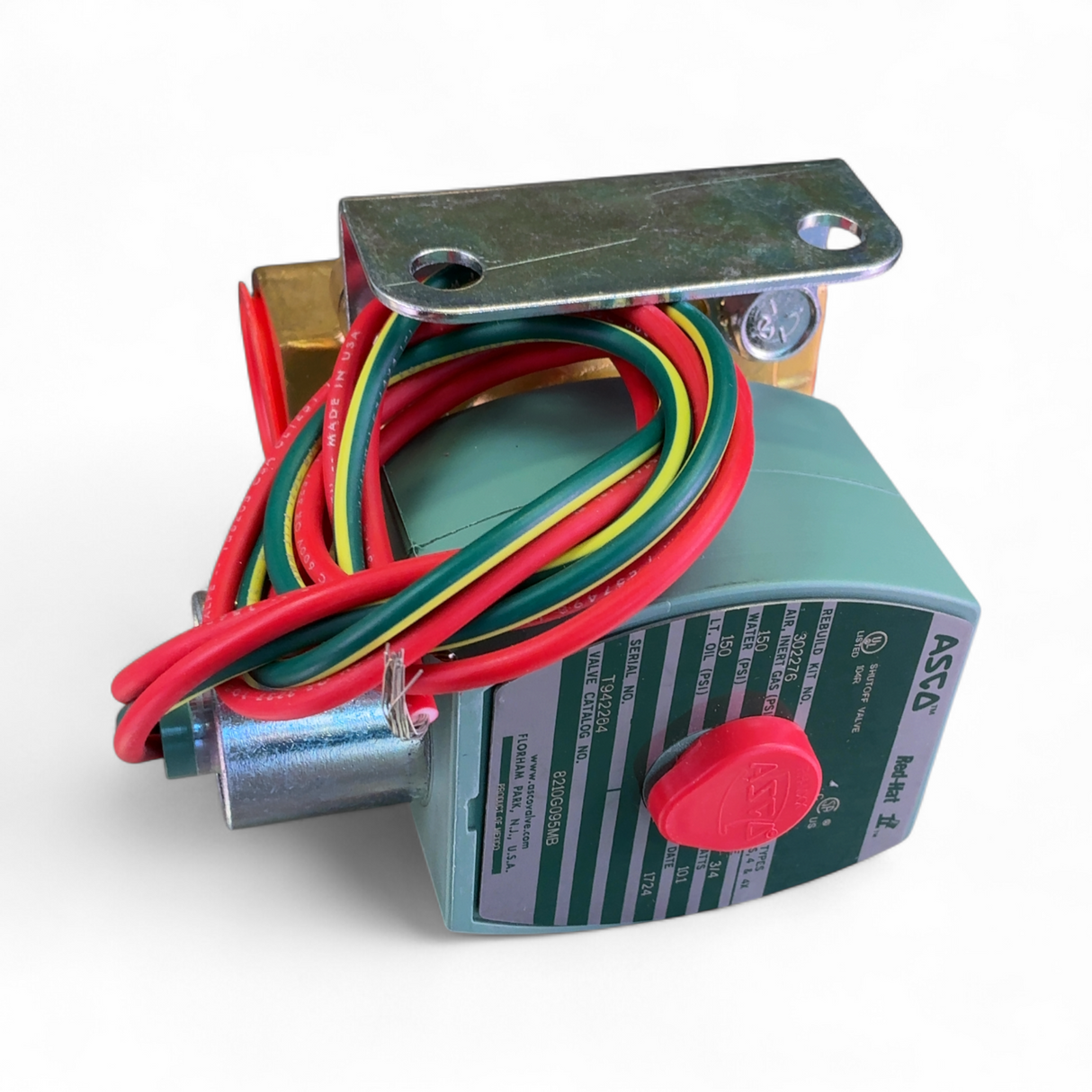 ASCO RedHat 2-Way Internal Pilot-Operated Hung Diaphragm Solenoid Valve 3/4” NPT (BO!) | Ships Fast from Mr. Scientific - Image 4