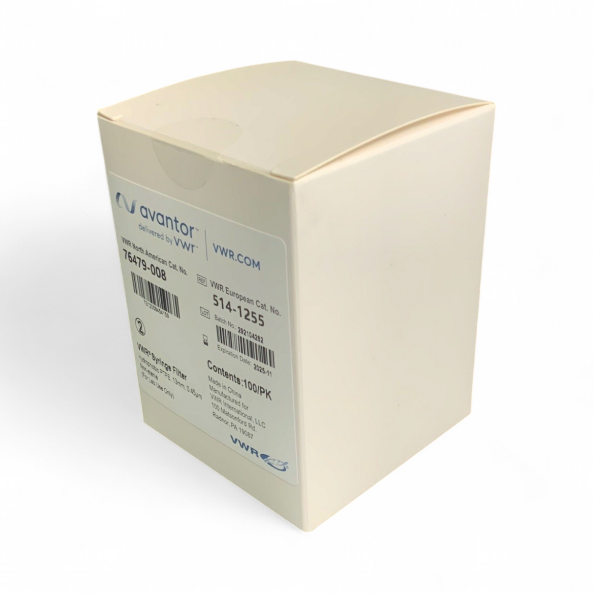 Avantor VWR Filters 76479-008 13mm 0.45µm 100/box - Image 3