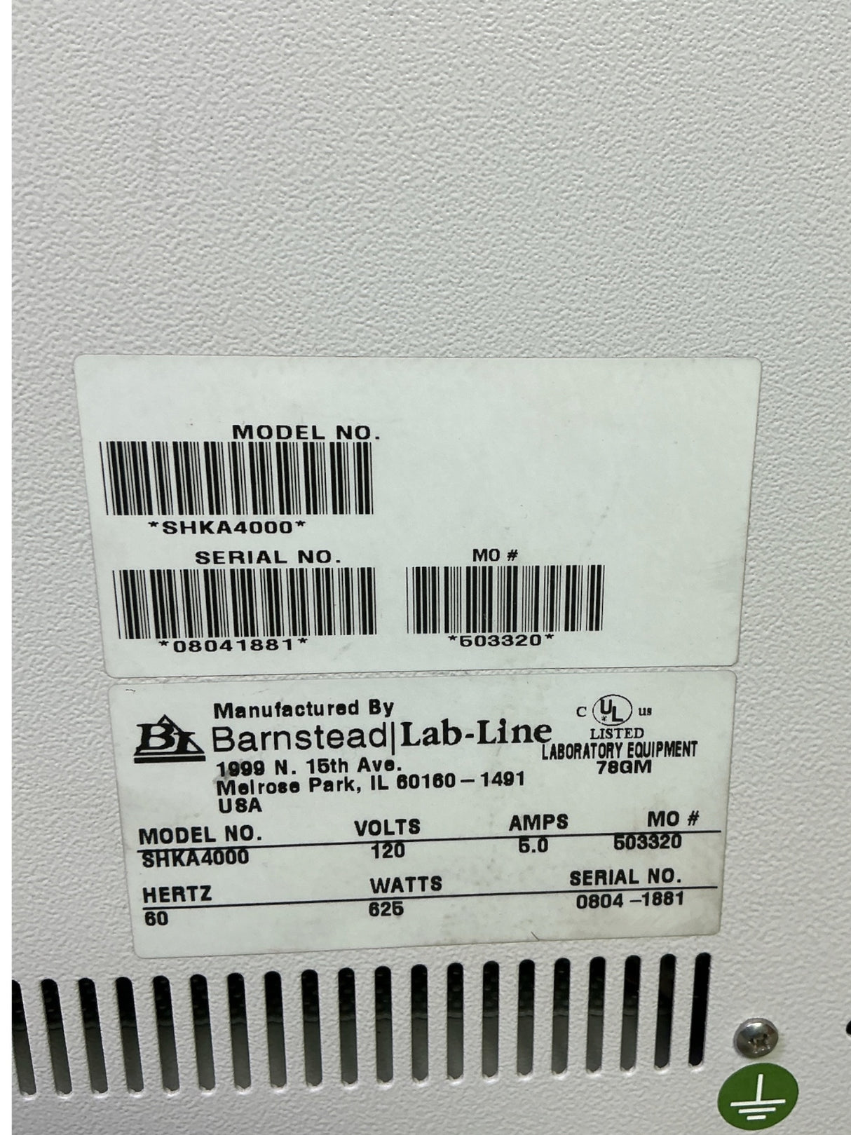 Barnstead Lab-Line MaxQ 4000 Class-A Benchtop Orbital Incubator Shaker SHKA4000 (BO!) | Order Direct and Save - Image 11