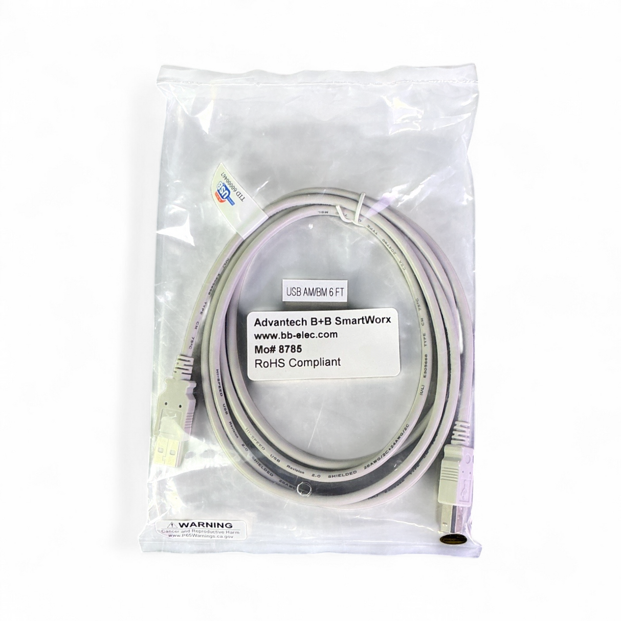 BB SmartWorx Advantech Industrial 7-Port Up Down Isolated USB Hub UHR307 | Ships Fast from Mr. Scientific - Image 8