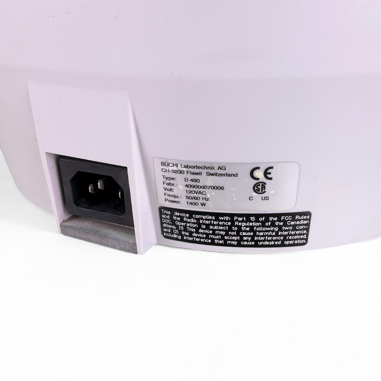 BÜCHI Labortechnik AG Laboratory 180°C Heating Bath B-490 (Best Offer!) | Ships Fast from Mr. Scientific - Image 10