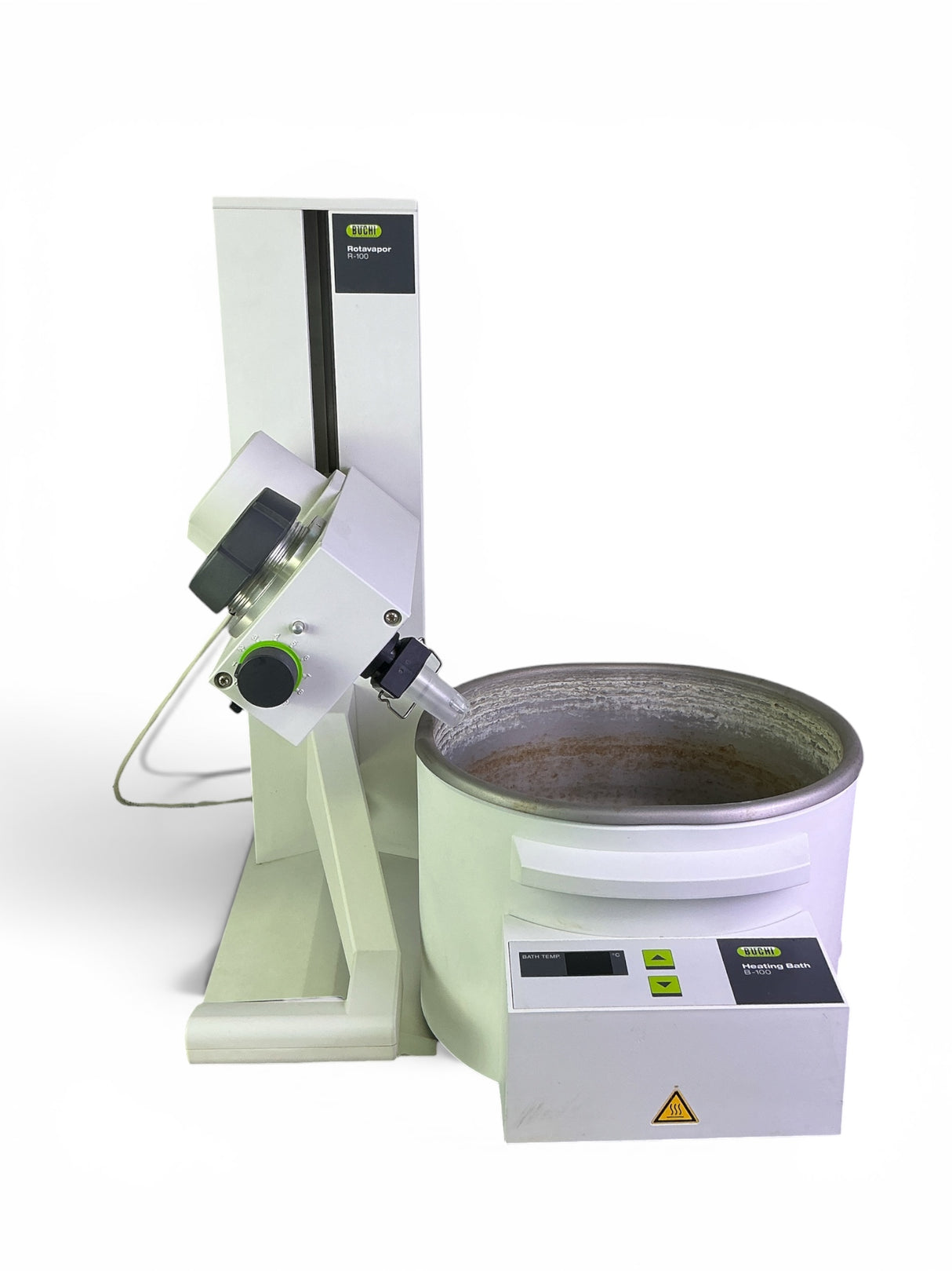 BÜCHI Rotavapor R-100 Evaporator System w B-100 Bath & Welch 2028 Vacuum Pump | Safe & Secure Shipping - Image 4