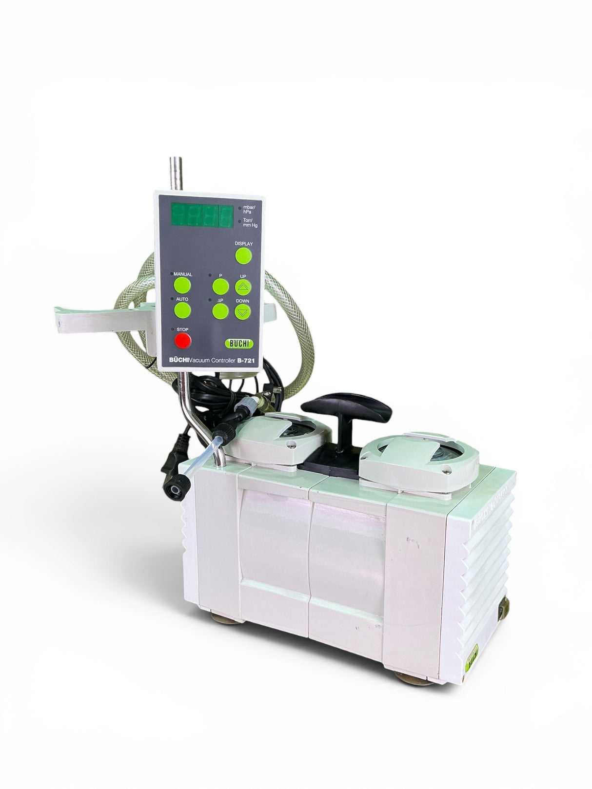 Büchi Rotavapor R-100 Rotary Evaporator w B-100 Heating Bath & Vacuum Pump Assembly (BO!) | Ships Fast from Mr. Scientific - Image 21