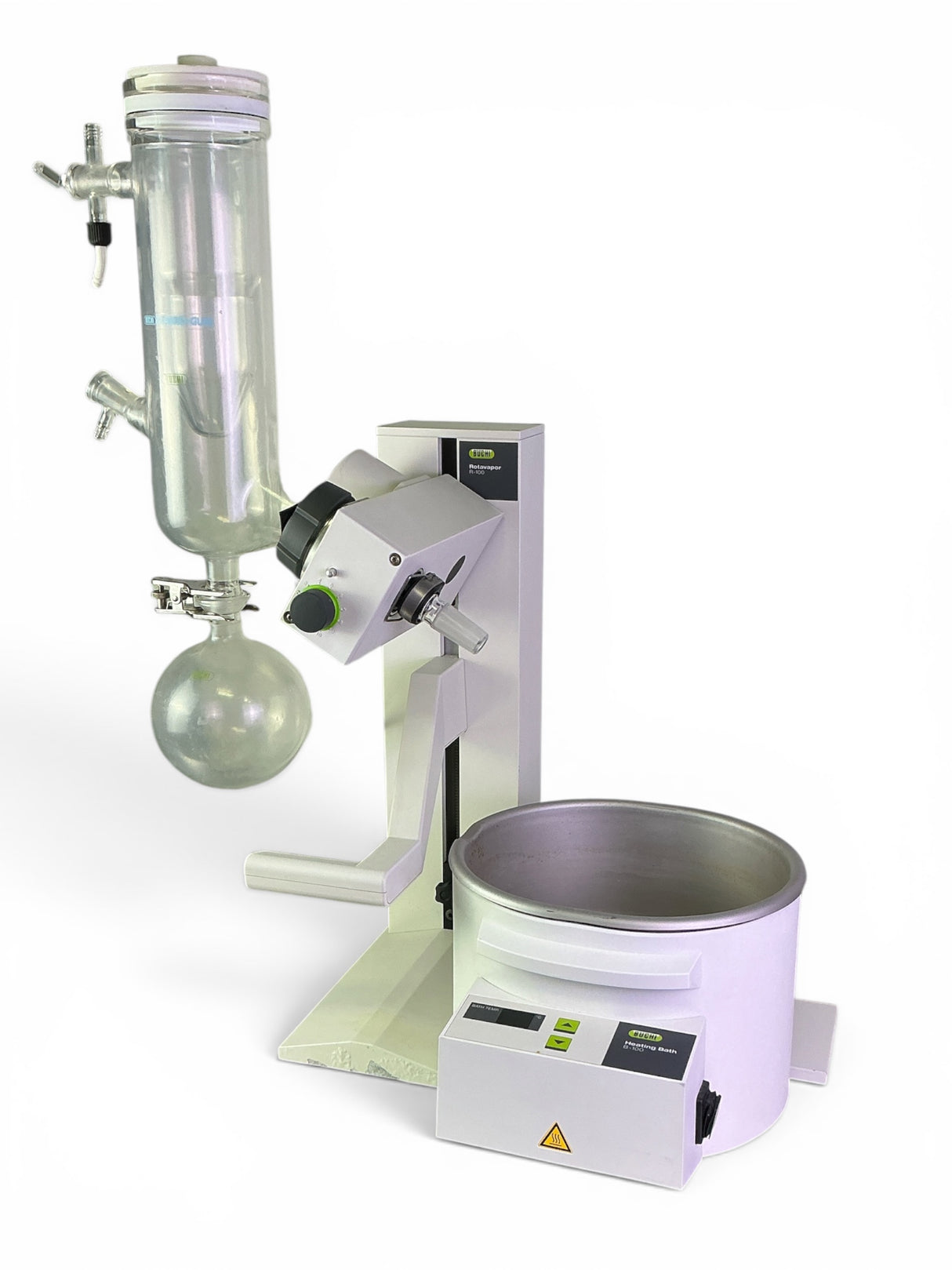 BÜCHI Rotavapor R-100 Rotary Evaporator/Condenser System w B-100 Heating Bath (BO!) | Ships Fast from Mr. Scientific - Image 3