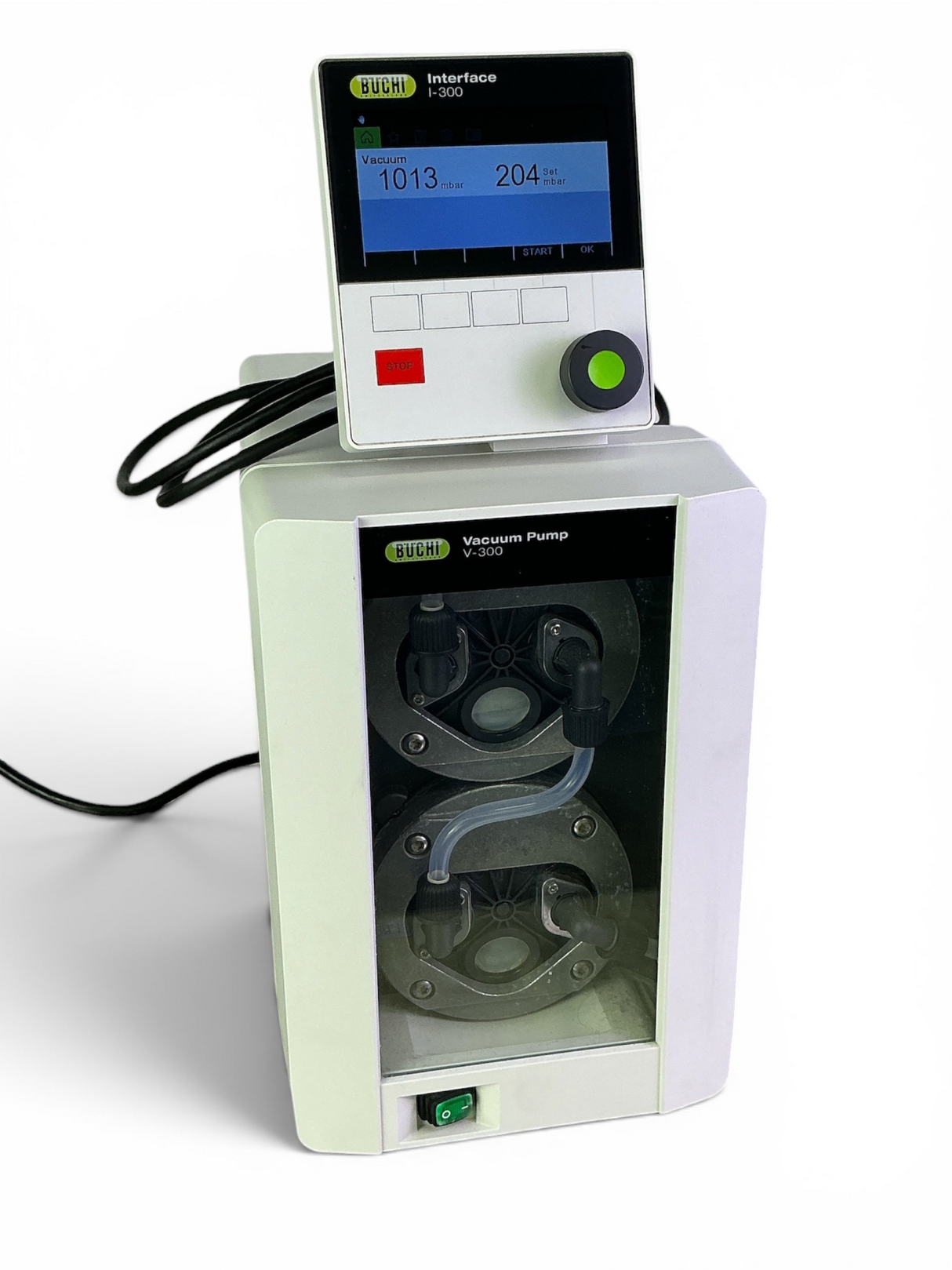 Büchi Rotavapor R-300 Rotary Evaporator System w B-300 Bath, F-105 Chiller, & V/I-300 Vacuum Pump | Safe & Secure Shipping - Image 17