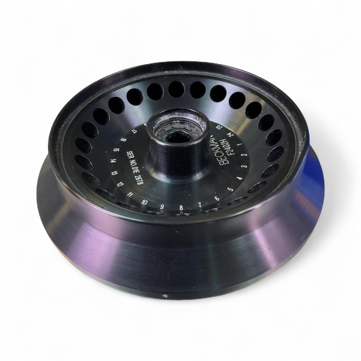 Beckman Coulter 1.5/2.0mL 24-Place 2600rpm Fixed Angle Centrifuge Rotor F2402H | Ships Fast from Mr. Scientific - Image 4