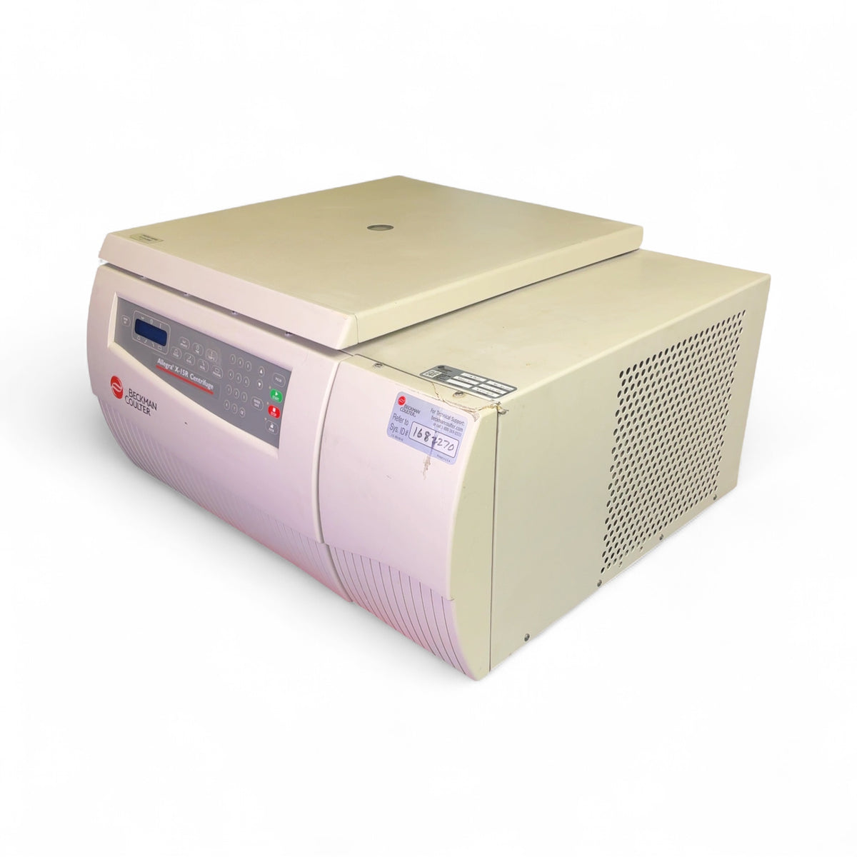 Beckman Coulter Allegra X-15R Refrigerated Benchtop Centrifuge w 4x750mL Aries Rotor 392932, SX4750A - Image 8