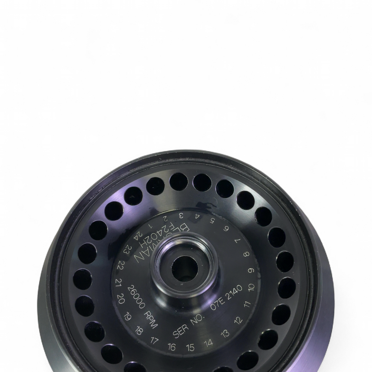 Beckman Hermetically Sealed Fixed Angle Centrifuge Rotor F2402H 26000 RPM | Ships Fast from Mr. Scientific - Image 15