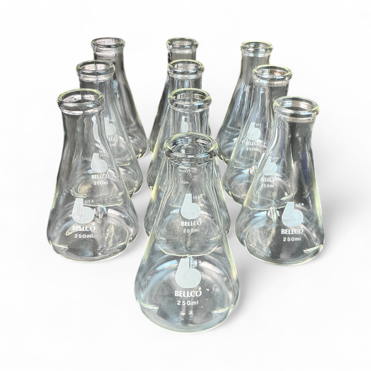 Bellco Erlenmeyer Flask 250ml 10/Box (Best Offer!) - Image 3