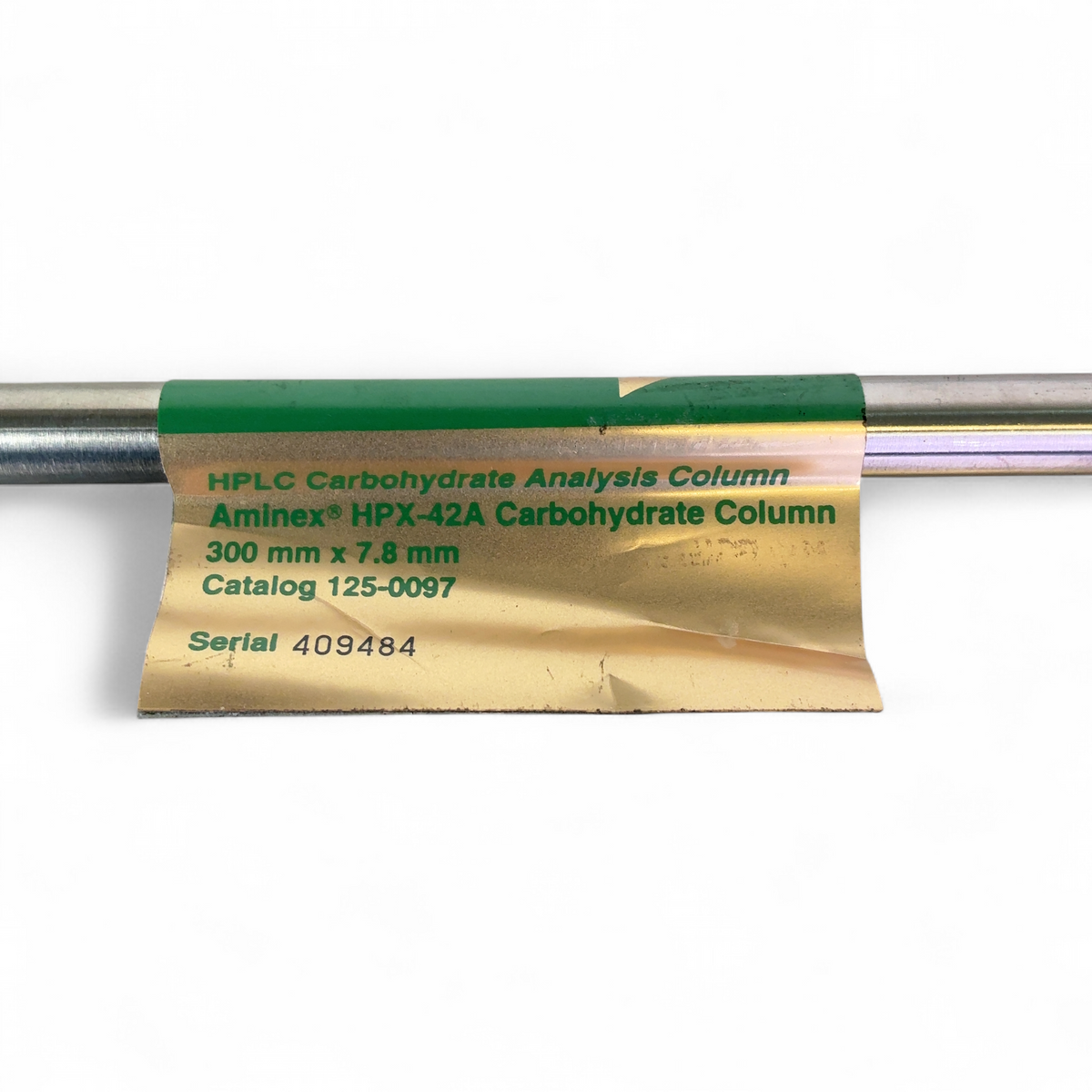 Bio-Rad Aminex HPX-42A HPLC Carbohydrate Analysis Column 125-0097 300mm x 7.8mm | Order Direct and Save - Image 3