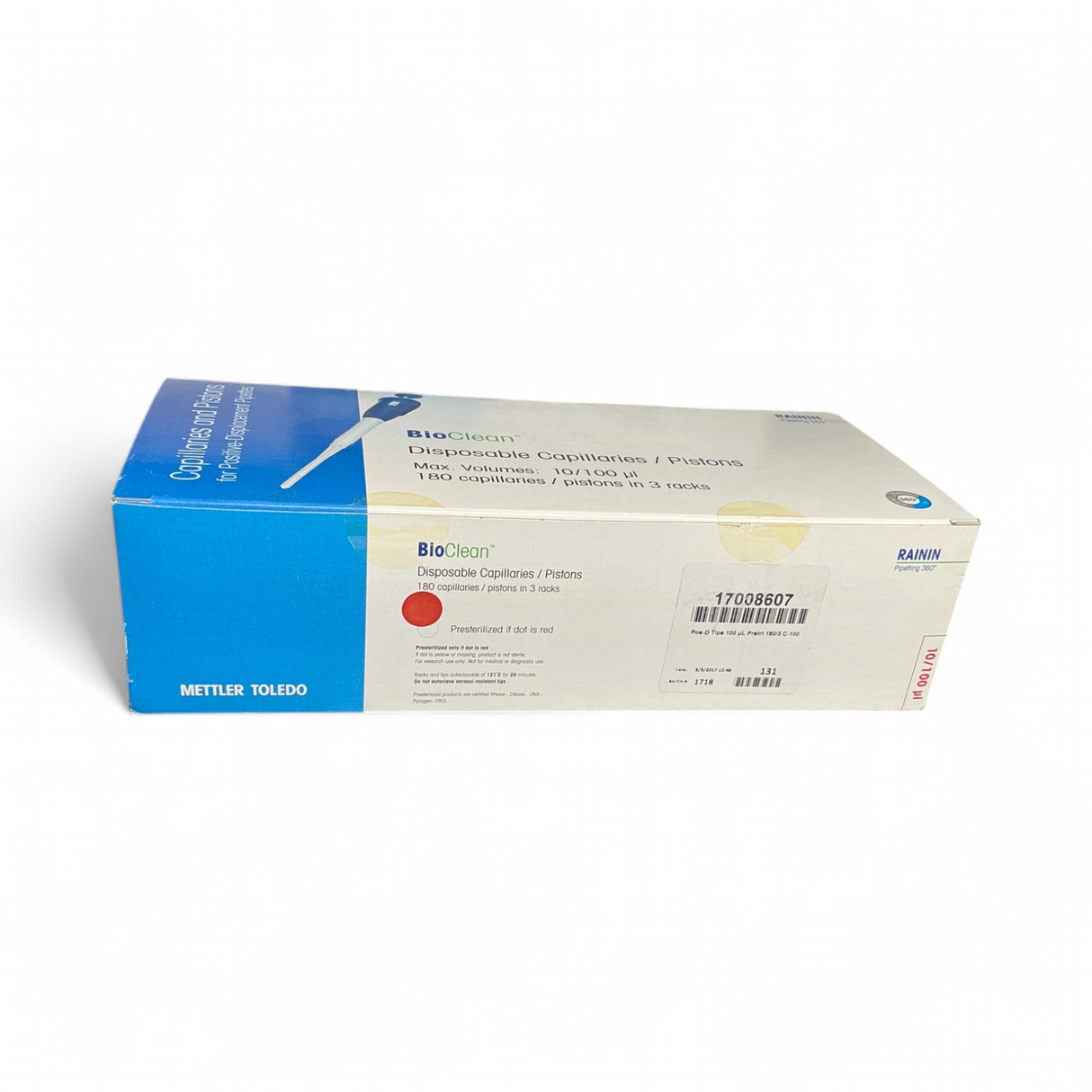 BioClean Disposable Capillaries 17008607 100µL - Image 4