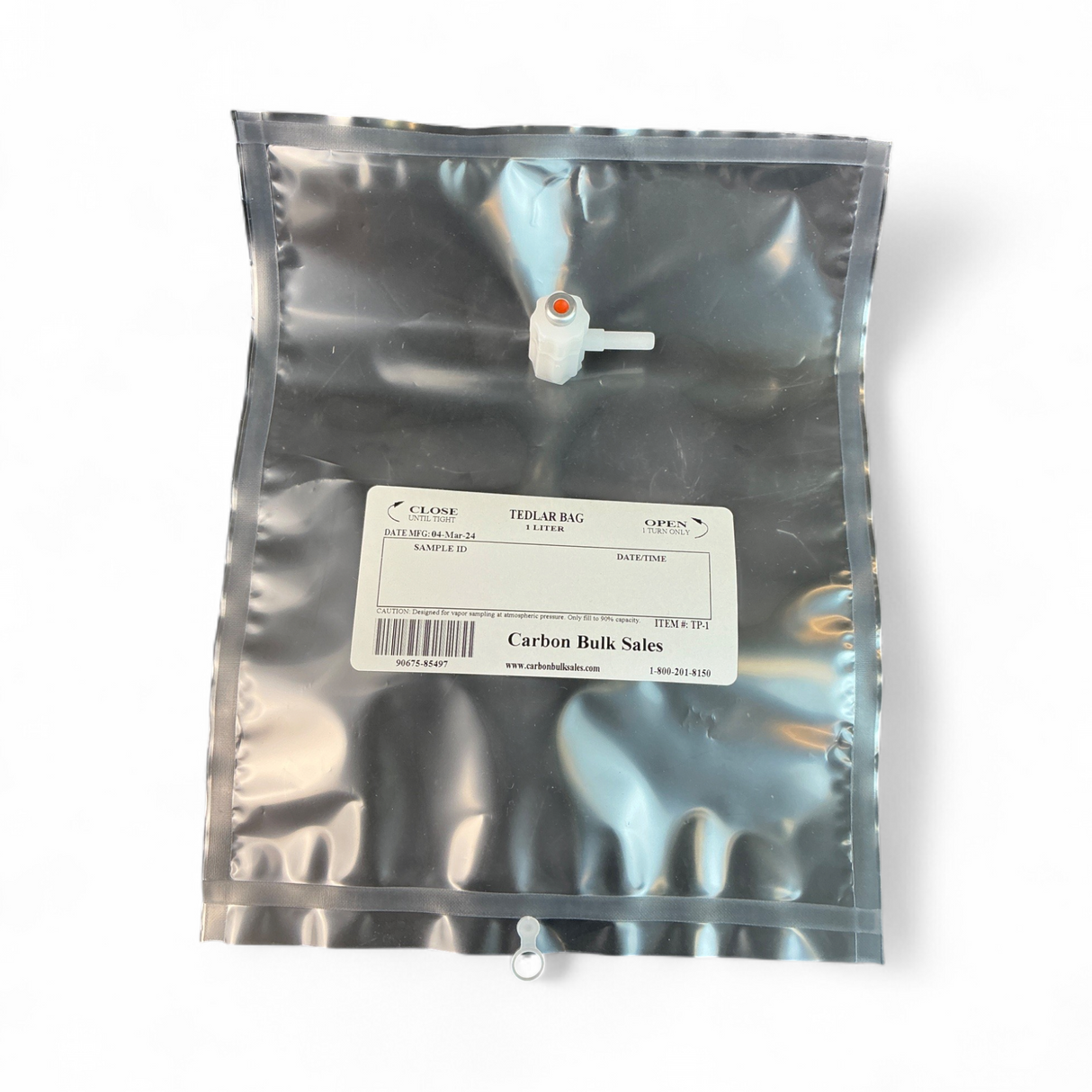 Carbon Bulk Sales 1 Liter Tedlar Sample Bags TF-1 (Best Offer!) - Image 2