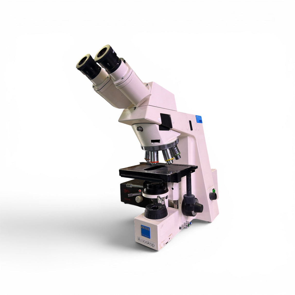 Carl Zeiss Axioskop 50 Microscope 45-14-85 w/ Achroplan Objectives - Image 4