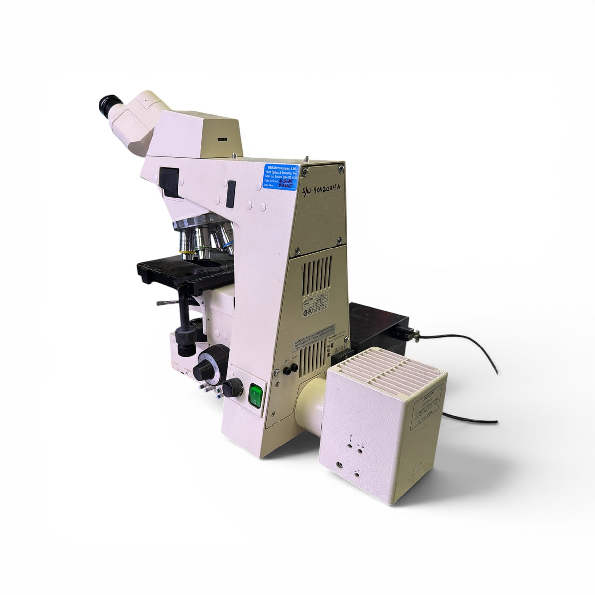 Carl Zeiss Axioskop 50 Microscope 45-14-85 w/ Achroplan Objectives - Image 9