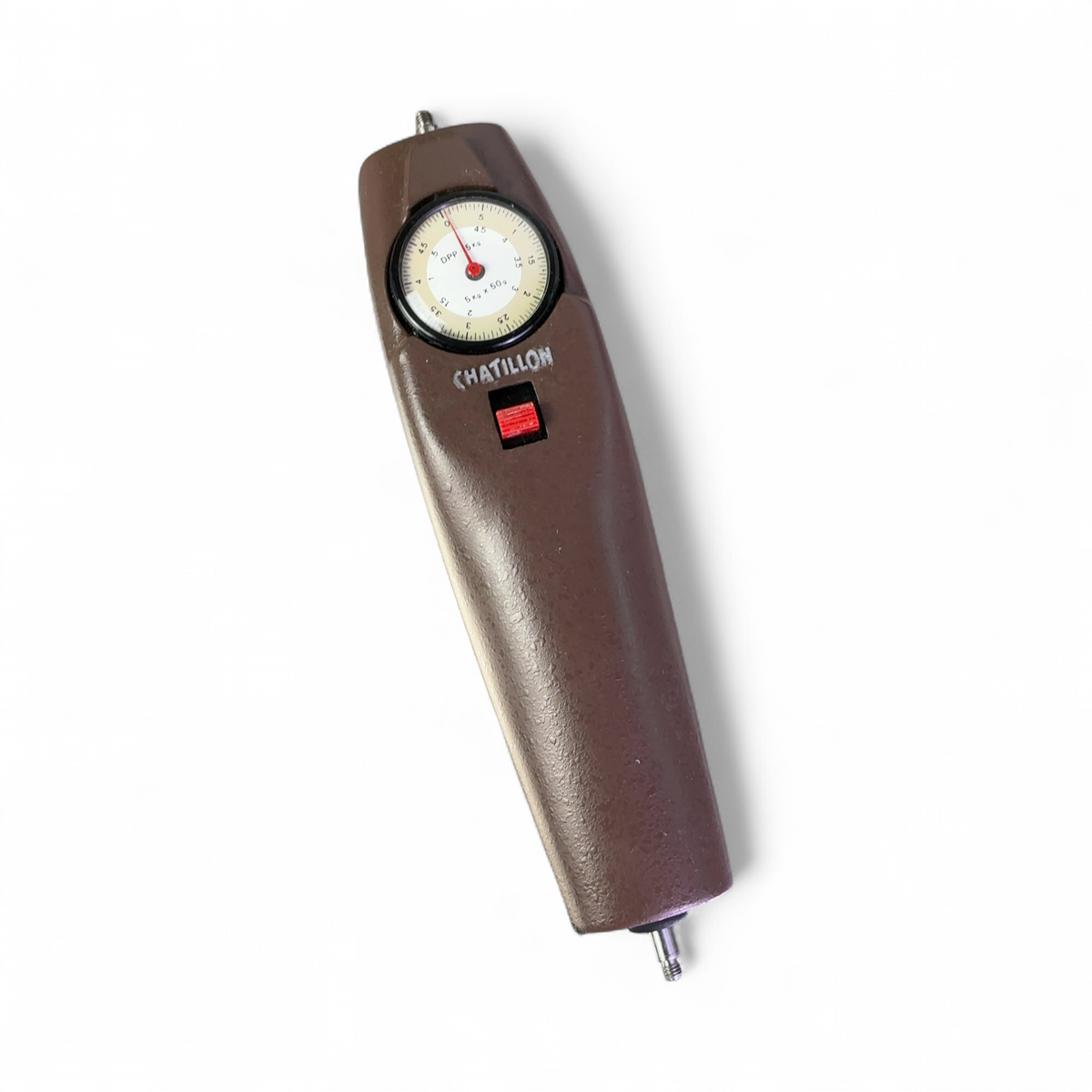 Chatillon Mechanical Push/Pull Force Gauge w Accessories & Case DPP-5KG | Mr. Scientific - Image 6