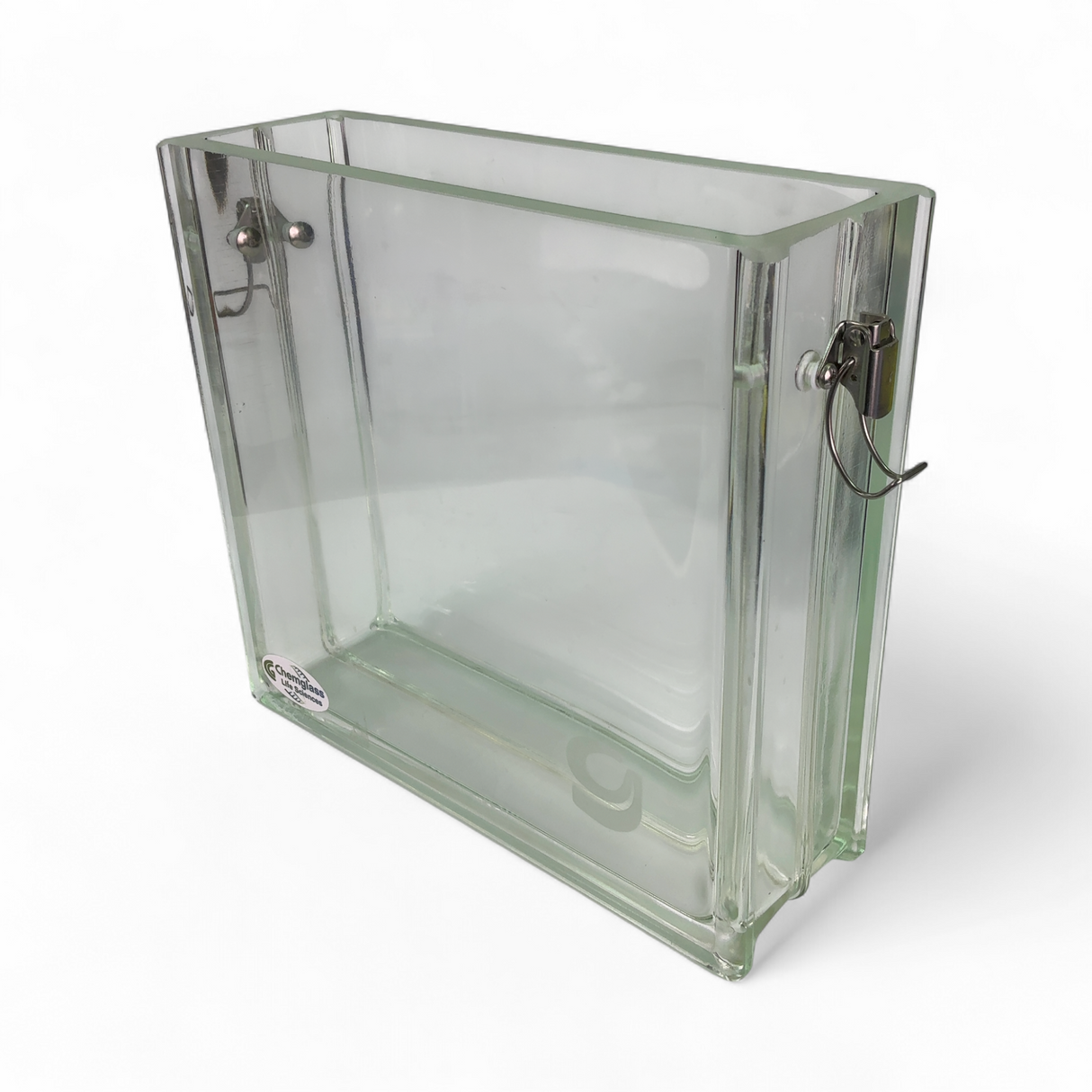 Chemglass Thin Layer Chromatography Developing Tank w Latches CG-1183 | Order Direct and Save - Image 4