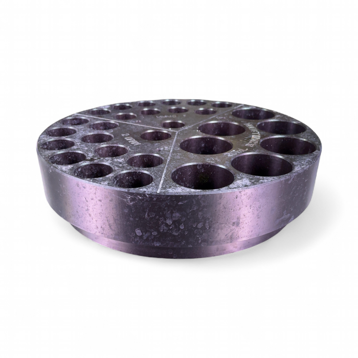 Chemglass Tri-Block Black Hard-Coated Aluminum Reaction Block CG-1991-T-10 | Safe & Secure Shipping - Image 6