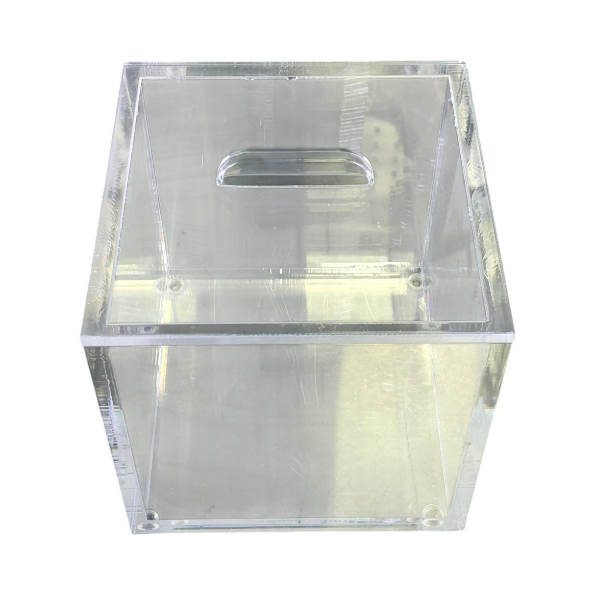 Clear Acrylic Lab Storage Box Removable Lid 6.75” Made In USA (Best Offer!) - Image 10