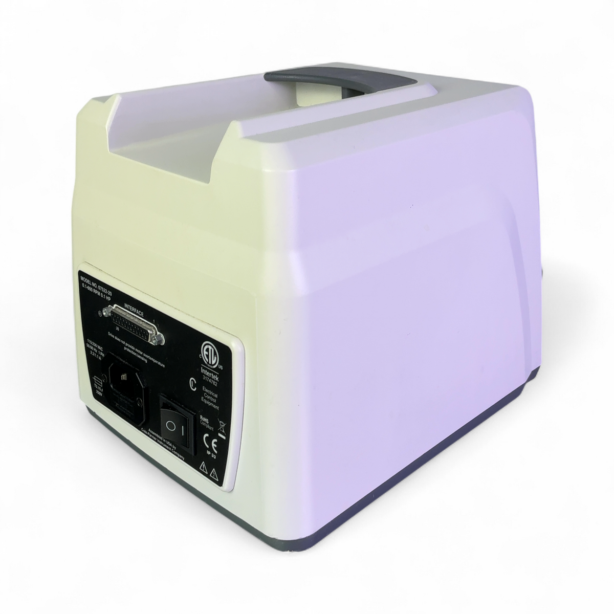 Cole-Parmer Masterflex L/S Peristaltic Pump Drive 07522-20 w EasyLoad II 77200-52 | Safe & Secure Shipping - Image 9
