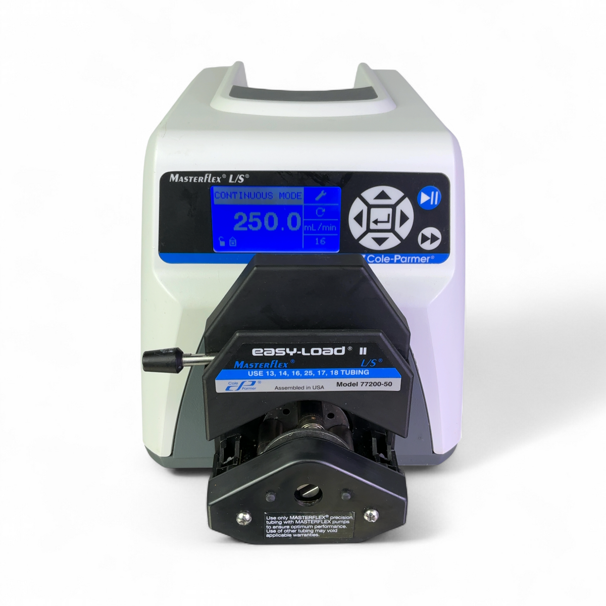 Cole-Parmer Masterflex L/S Peristaltic Pump Drive 7523-80 w Easy-Load II 77200-50 (Best Offer!) | Mr. Scientific - Image 2