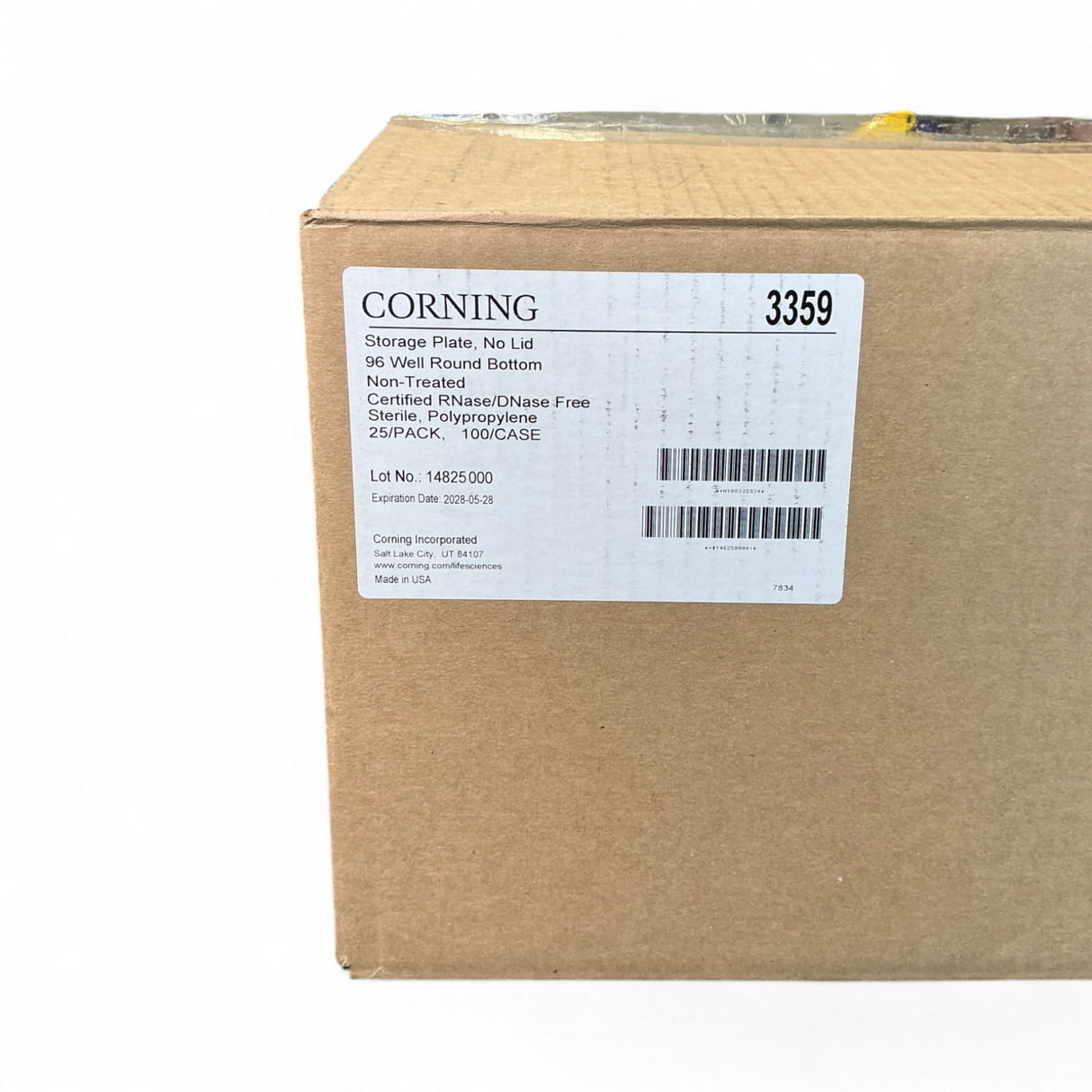 Corning Storage Plate 3359 96-Well Plates 100/case - Image 8