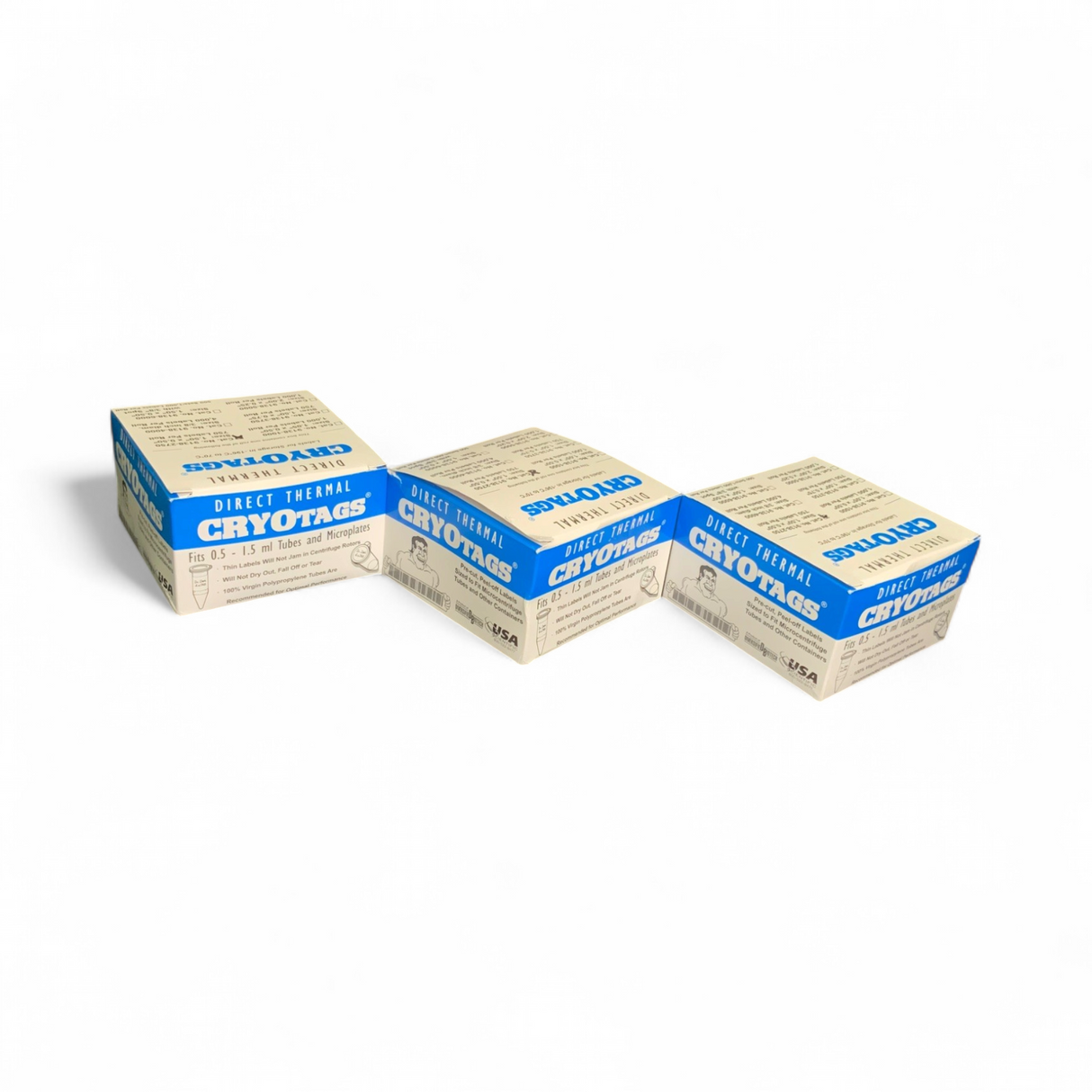CryOTags Labels 9138-2750 1.50” x 0.50” 750 labels/box - Image 10